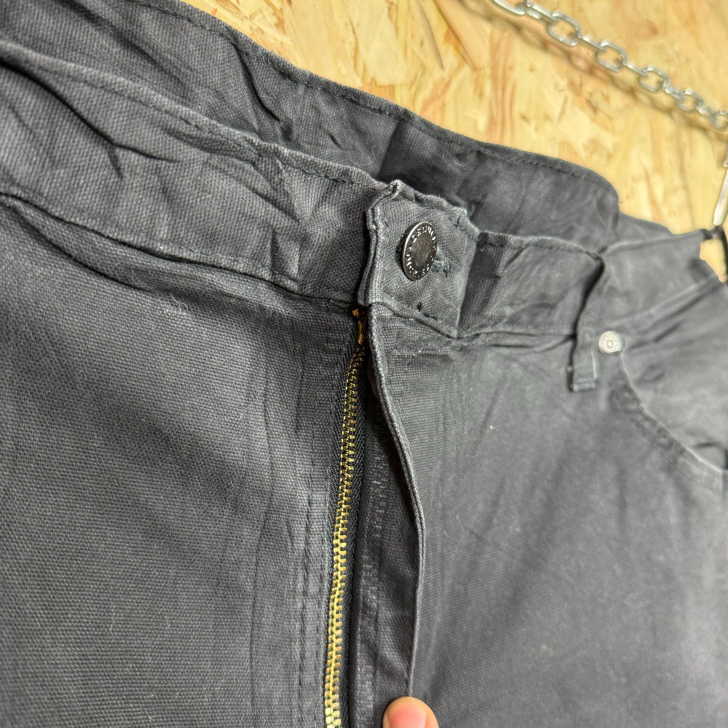 Dickies carpenter trousers black W38 L30