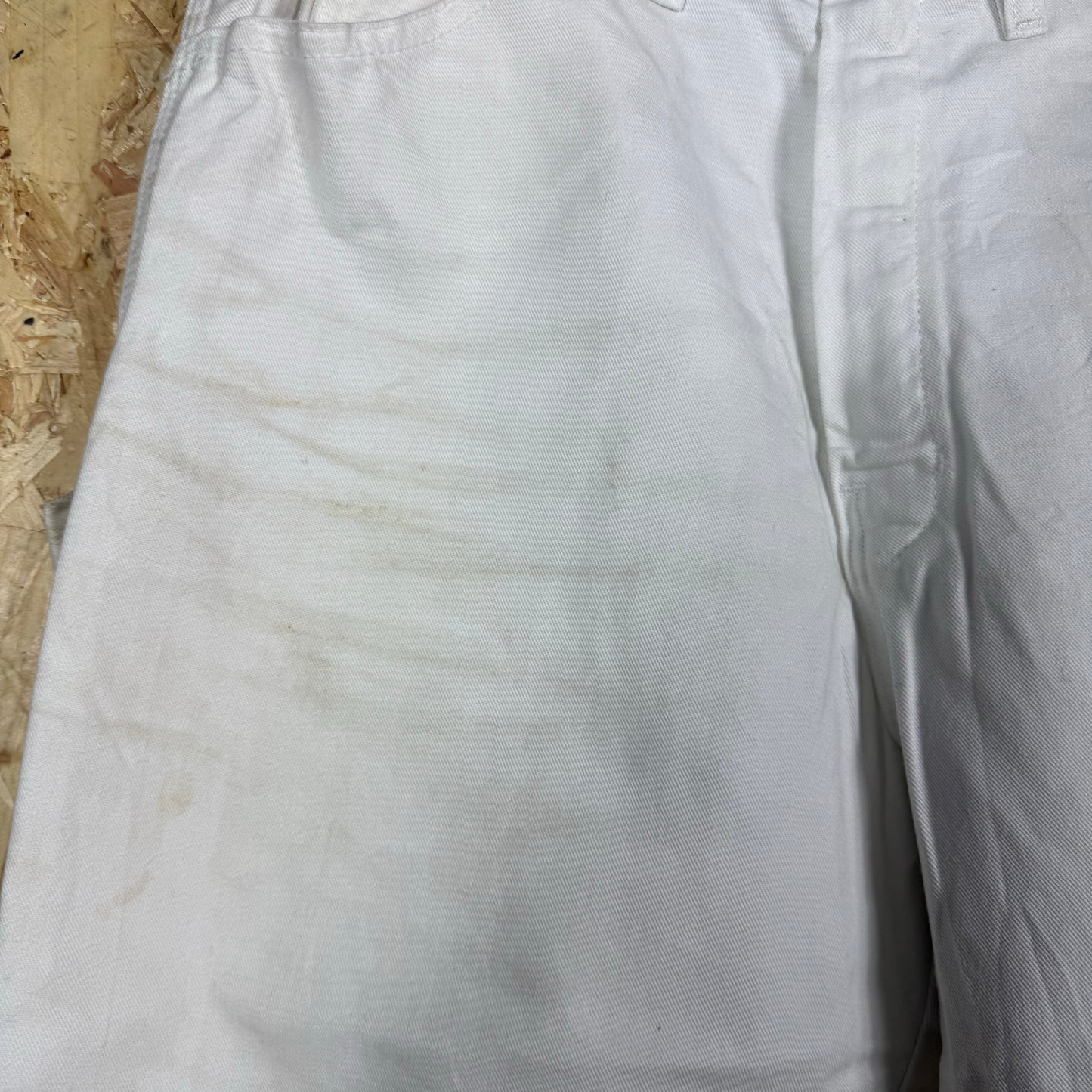 Dickies white carpenter trousers W32 L30