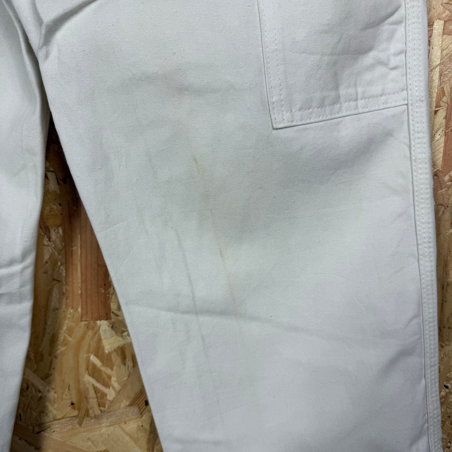 Dickies white carpenter trousers W32 L30