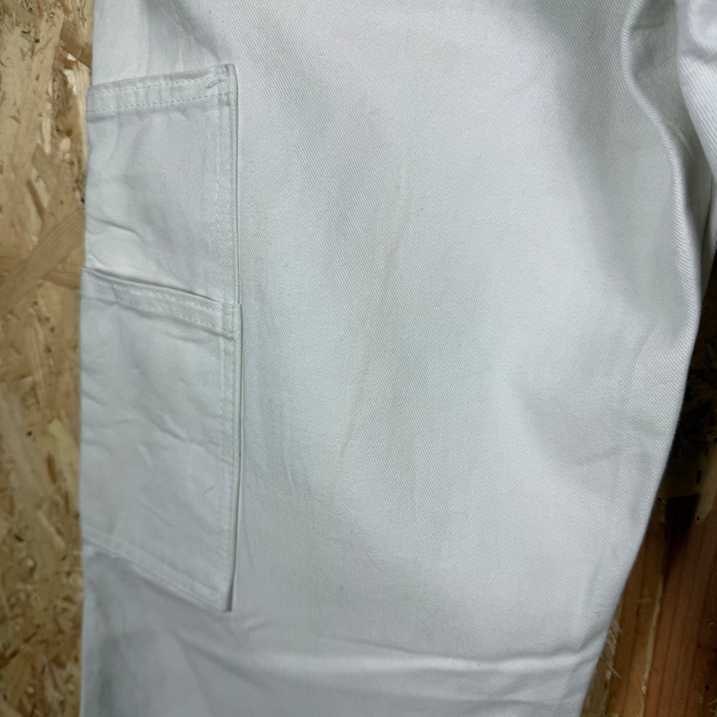 Dickies white carpenter trousers W32 L30