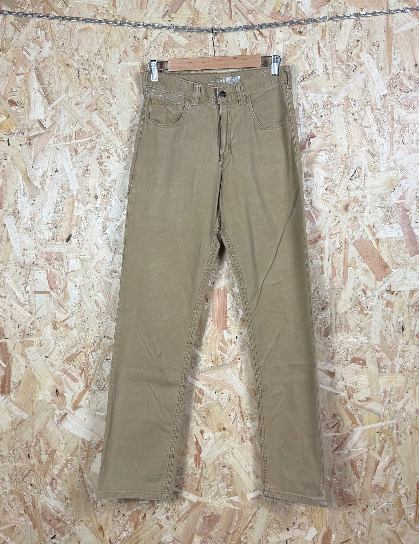 Carhartt carpenter trousers beige W28 L32