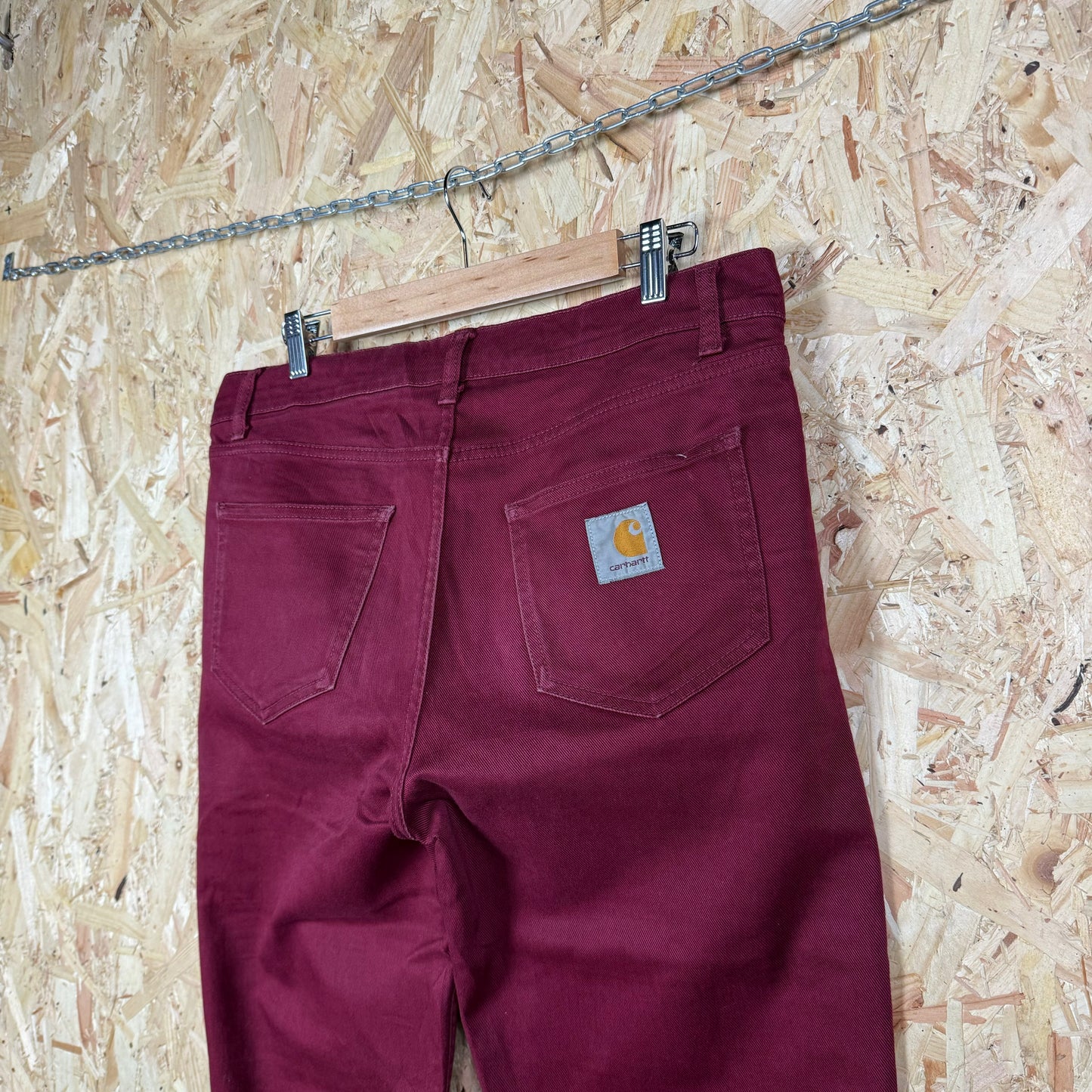 Carhartt trousers Maroon W32 L32