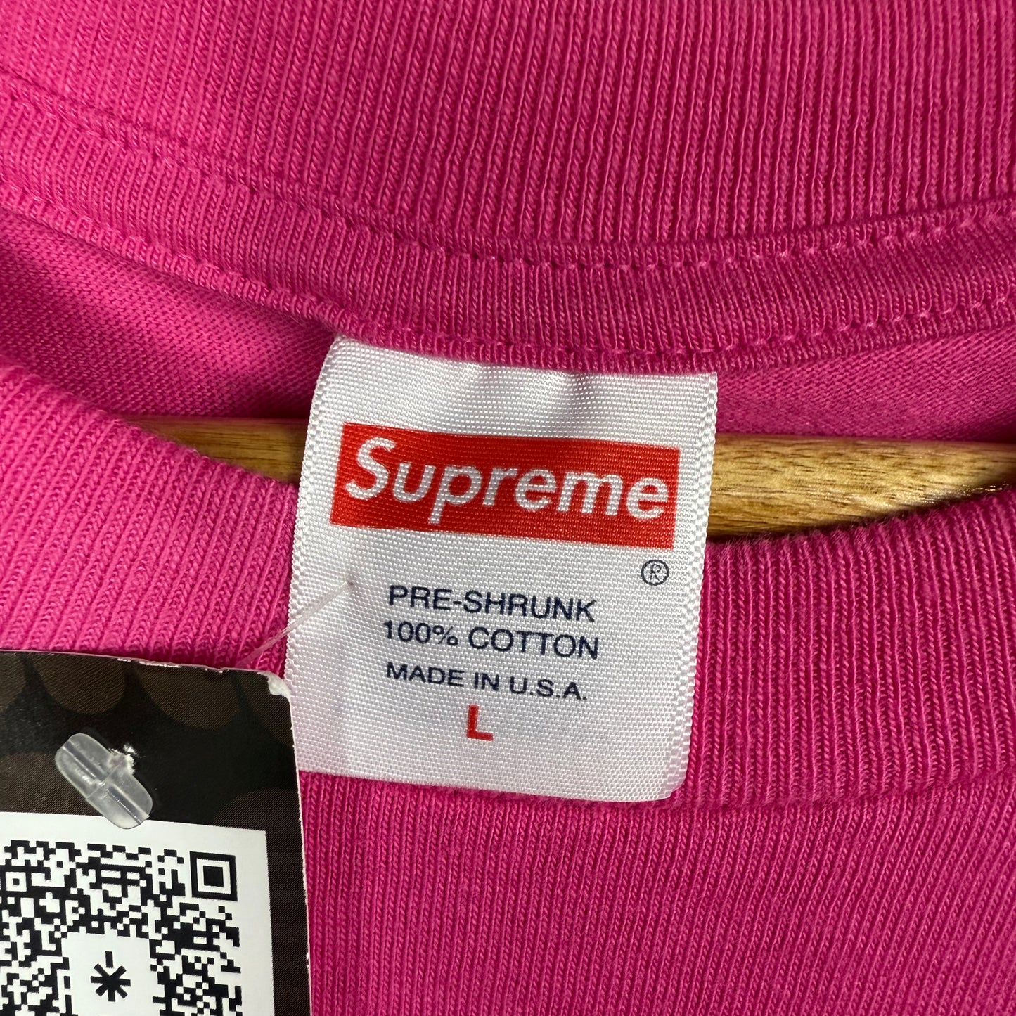 Pink Supreme Devil T shirt Large New