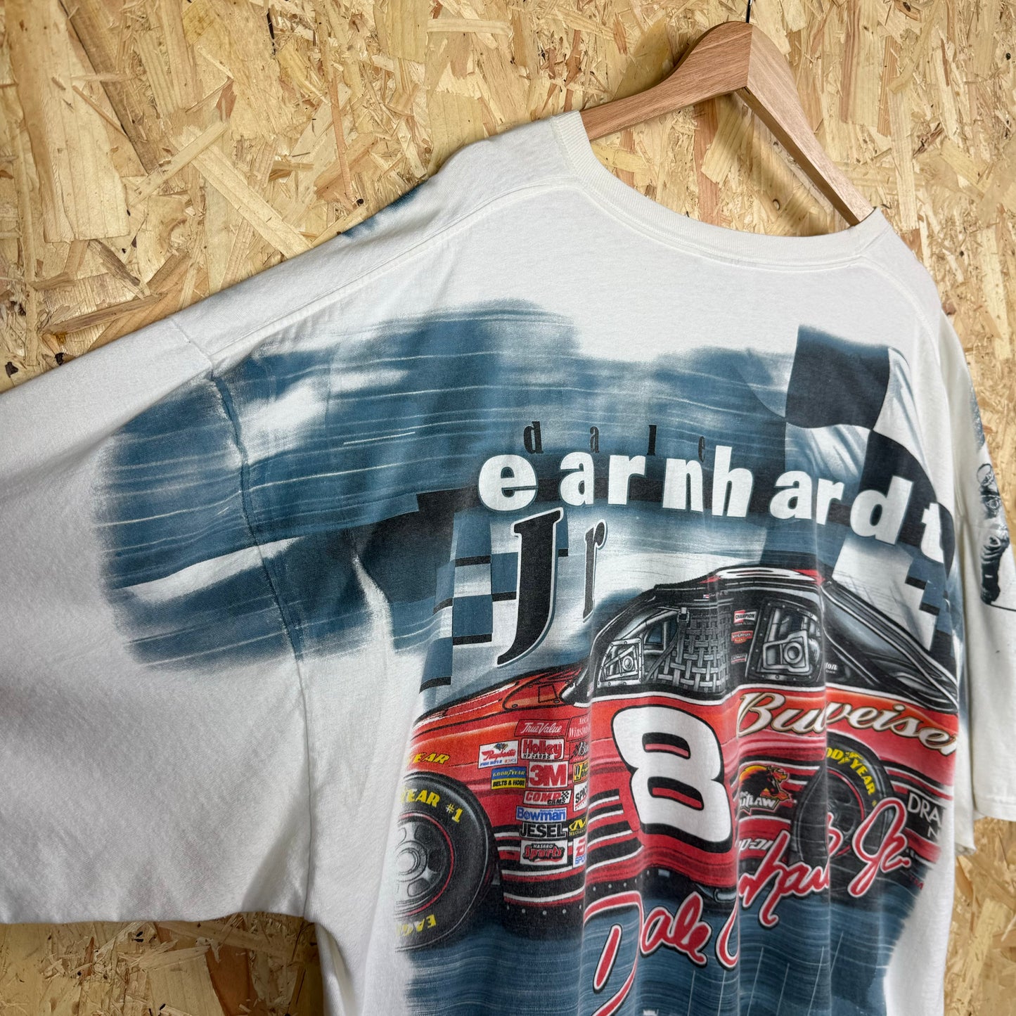 Nascar Dale Earnhardt Graphic T shirt White 2XL