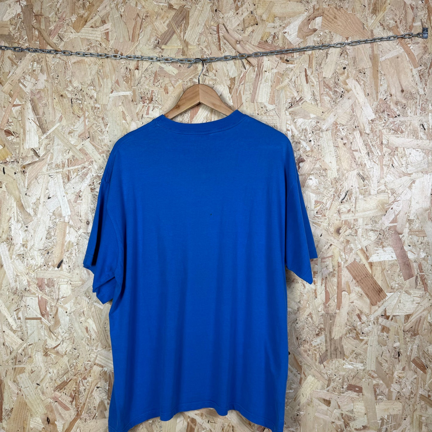 London Monarchs american football T shirt Vintage blue XL