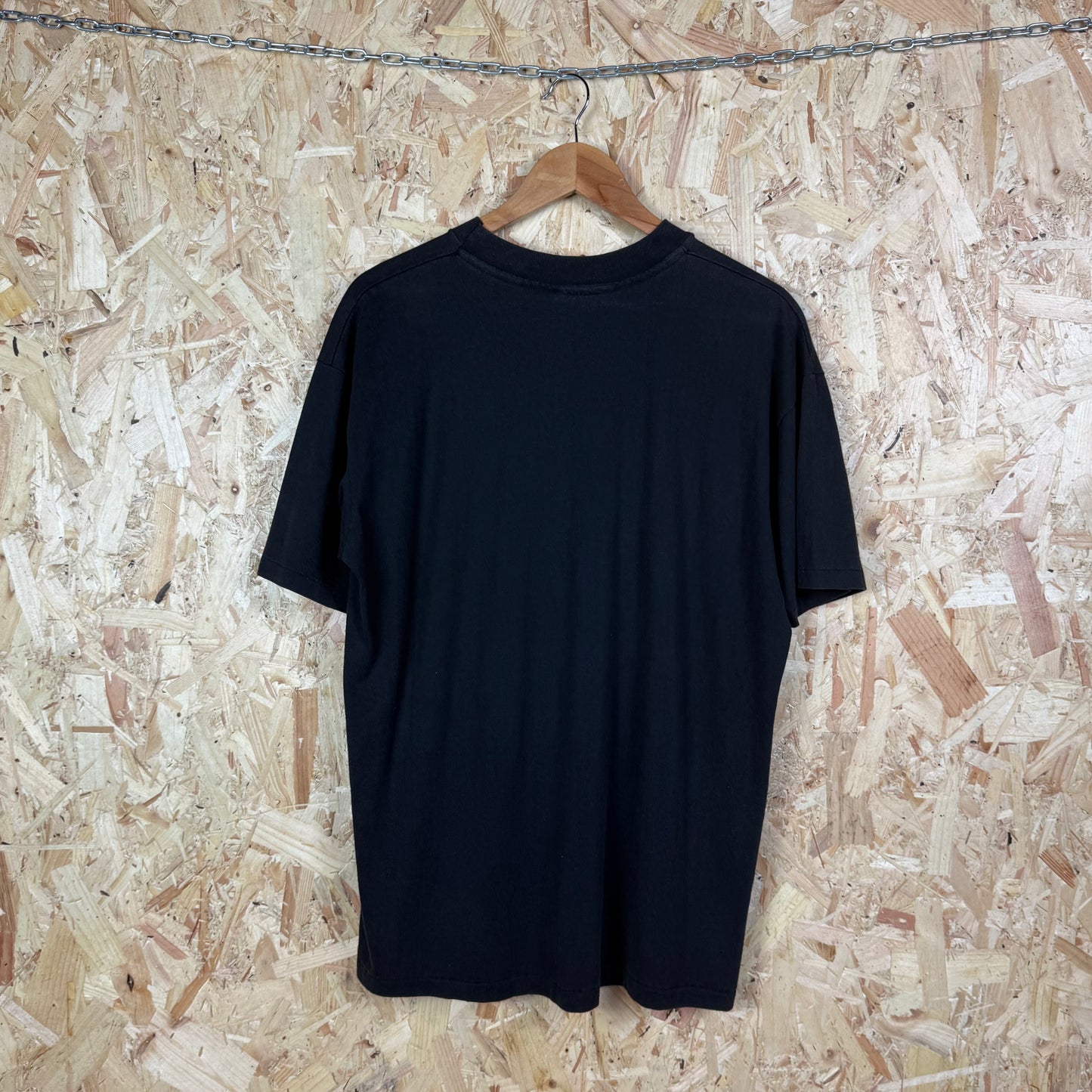 Vintage Stag nature T shirt black XL short sleeve