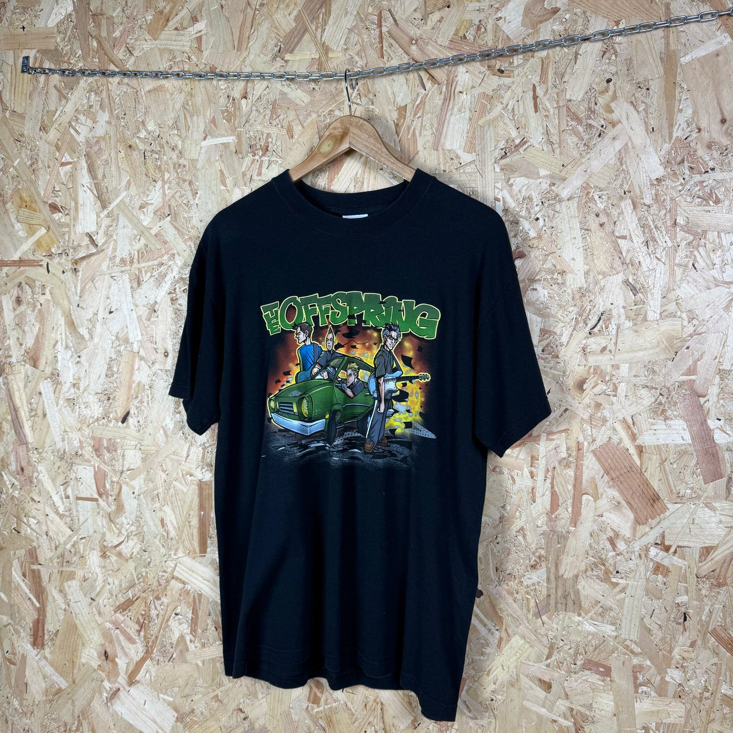 The Offspring Band t shirt Black Large