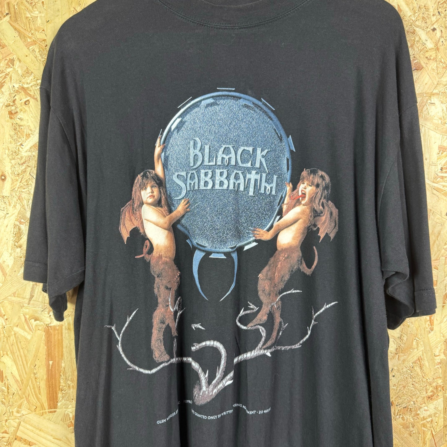 Black sabbath rock graphic T Shirt Black XL