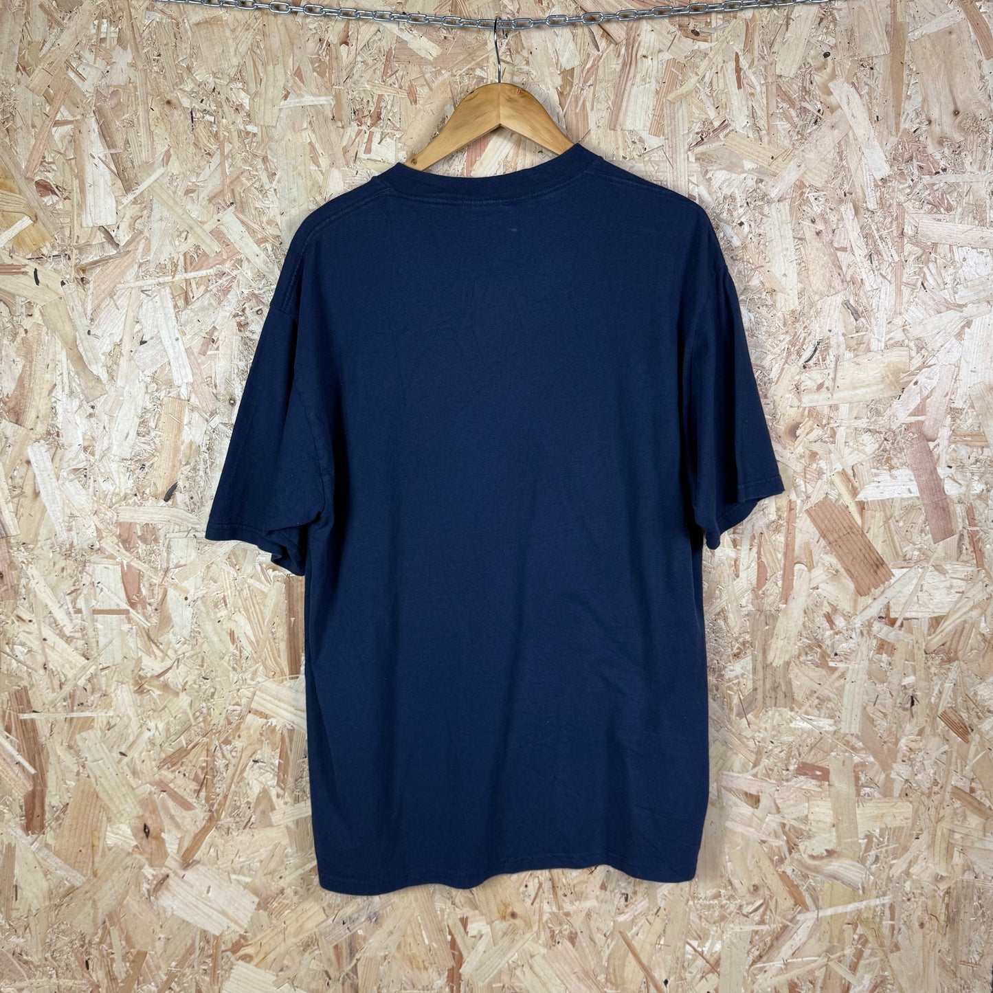 Tennessee Titans Embroidered T shirt Navy Blue XL