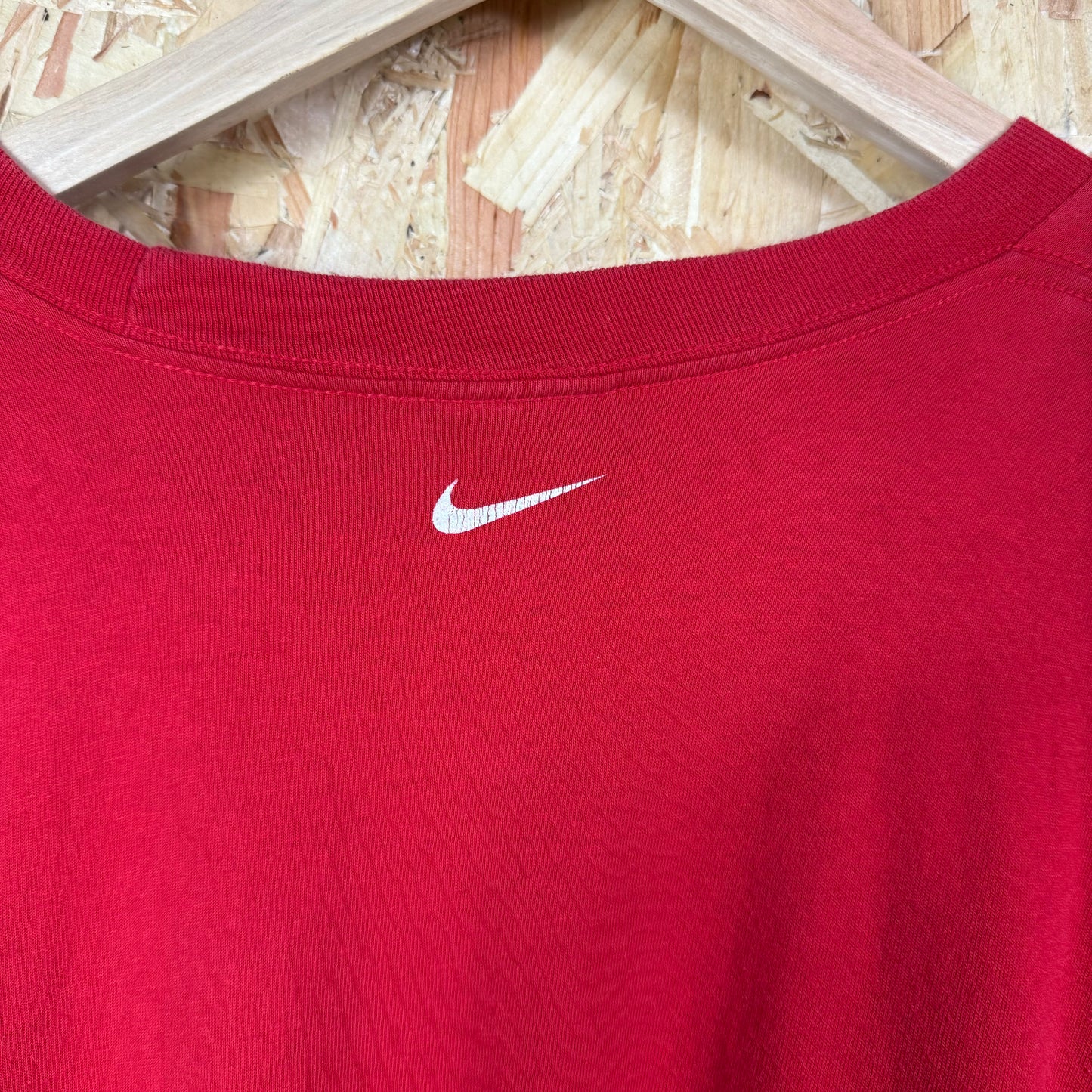 Nike Trojans College t shirt Red short sleeve XL