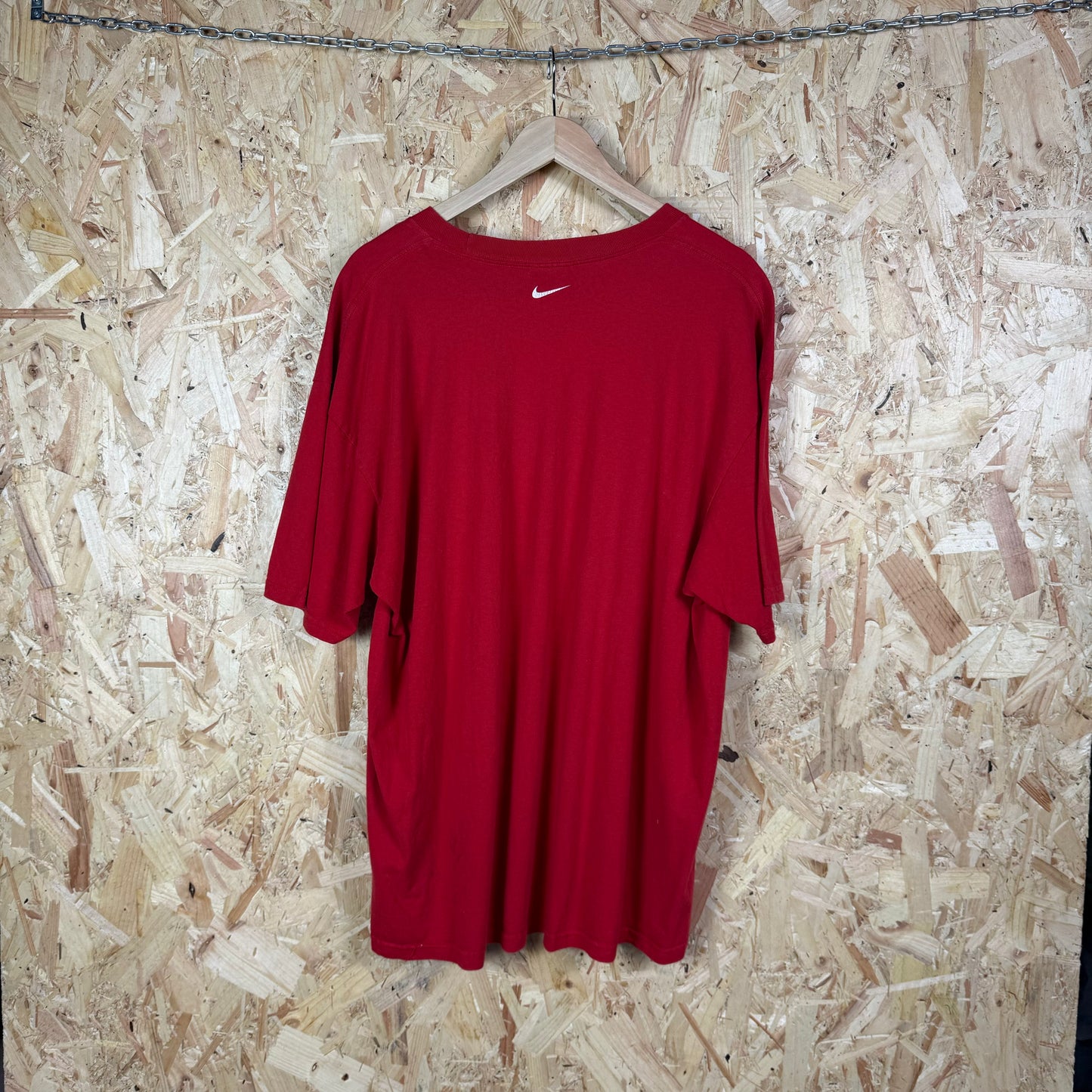 Nike Trojans College t shirt Red short sleeve XL