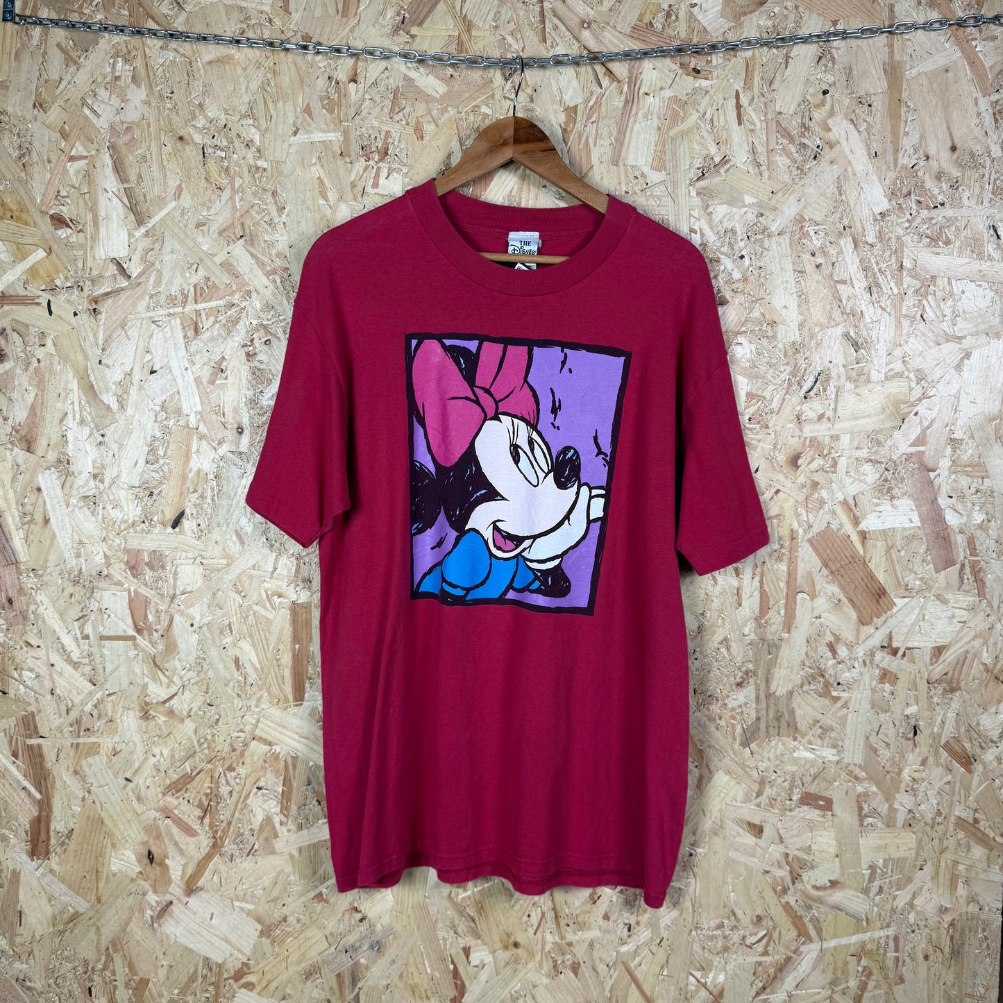 Minnie Mouse vintage T shirt pink short sleeve XL