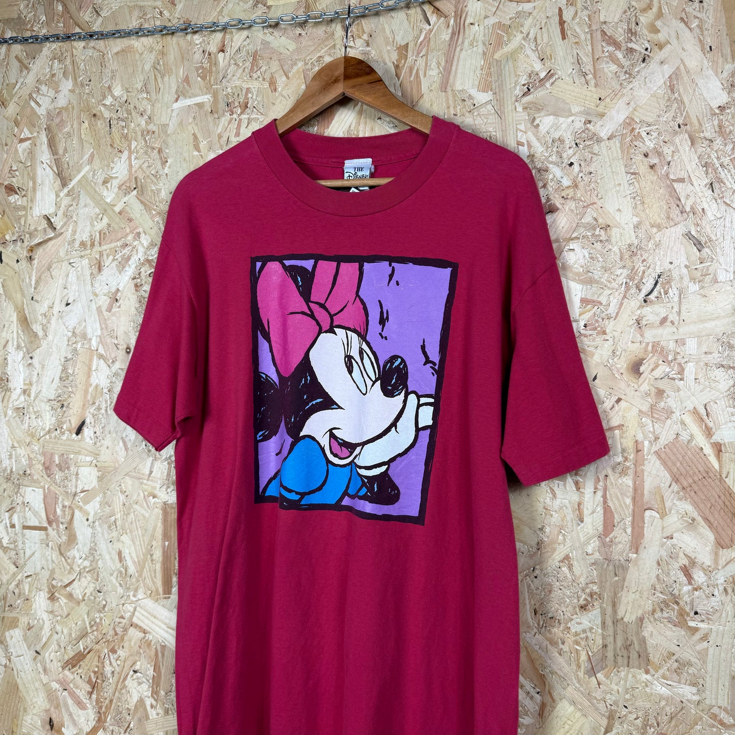 Minnie Mouse vintage T shirt pink short sleeve XL