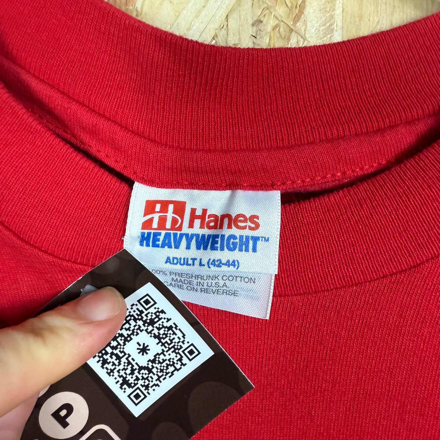 Atlanta 1996 Olympics Red 2XL short sleeve T shirt