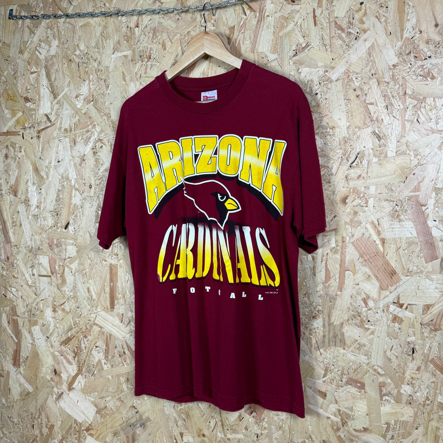Arizona Cardinals Graphic T shirt Red Large short sleeve