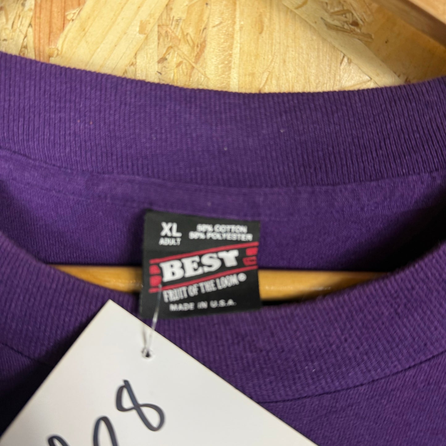 Beresford watchdogs basketball graphic T shirt Purple XL