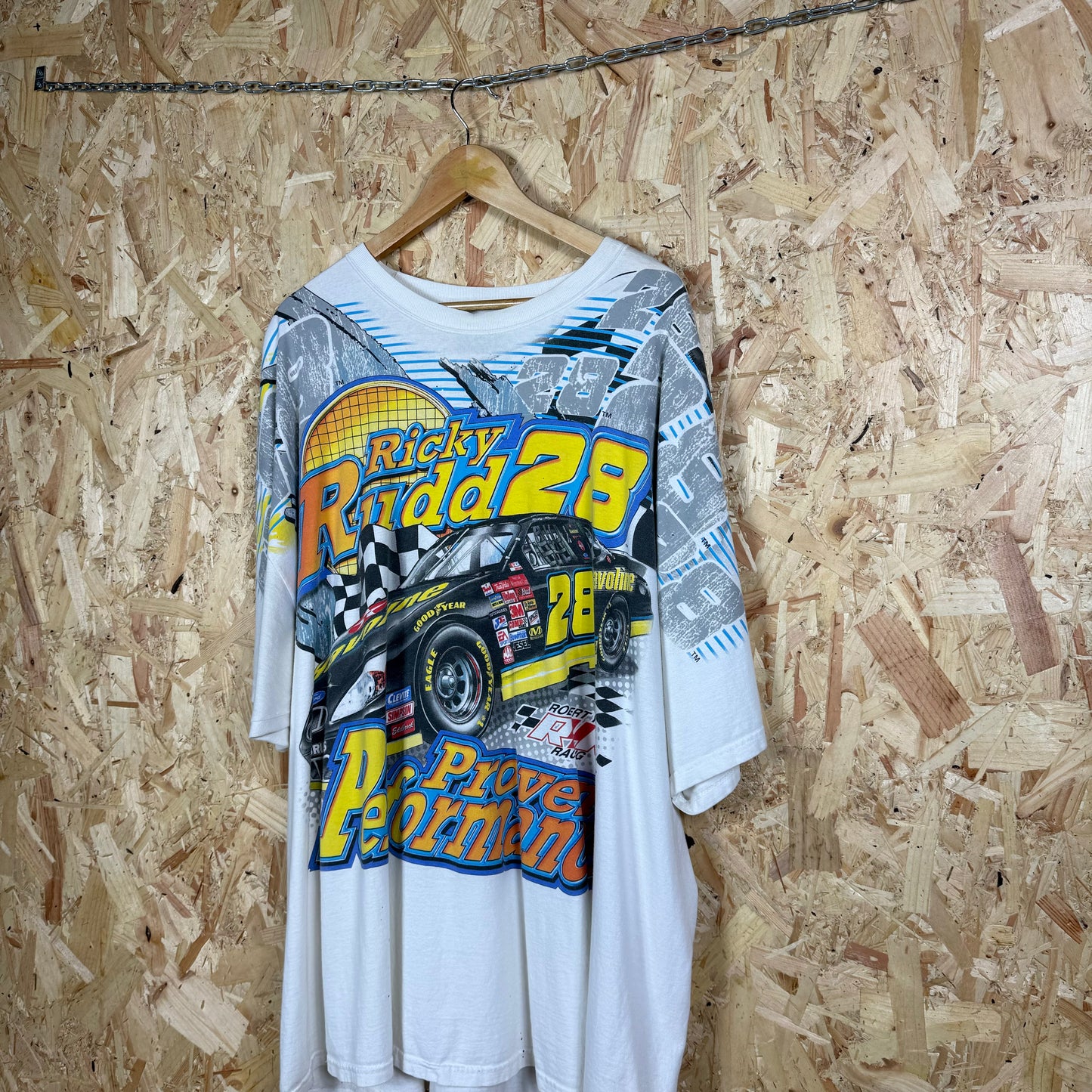 Nascar AOP Ricky Rudd Graphic T shirt 2XL Multicolour