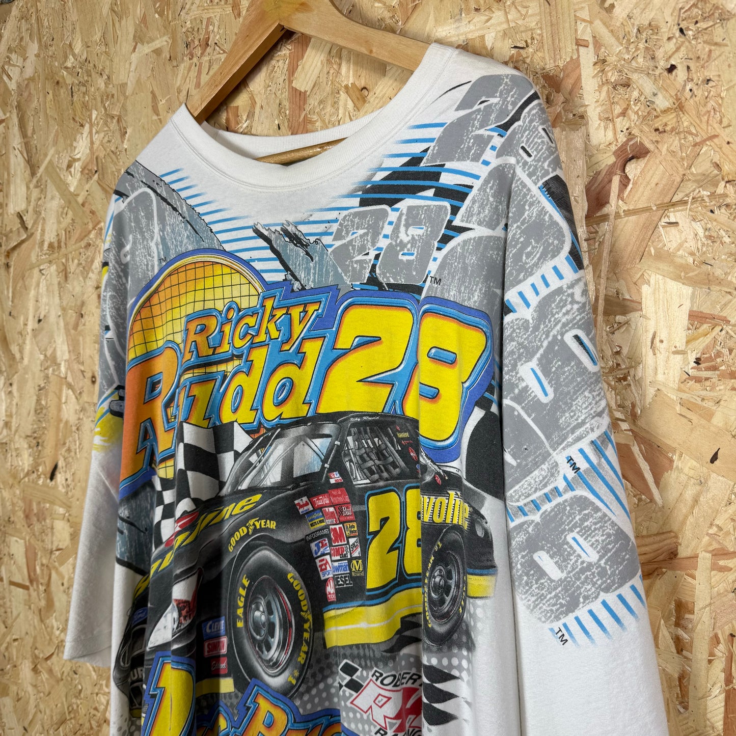 Nascar AOP Ricky Rudd Graphic T shirt 2XL Multicolour