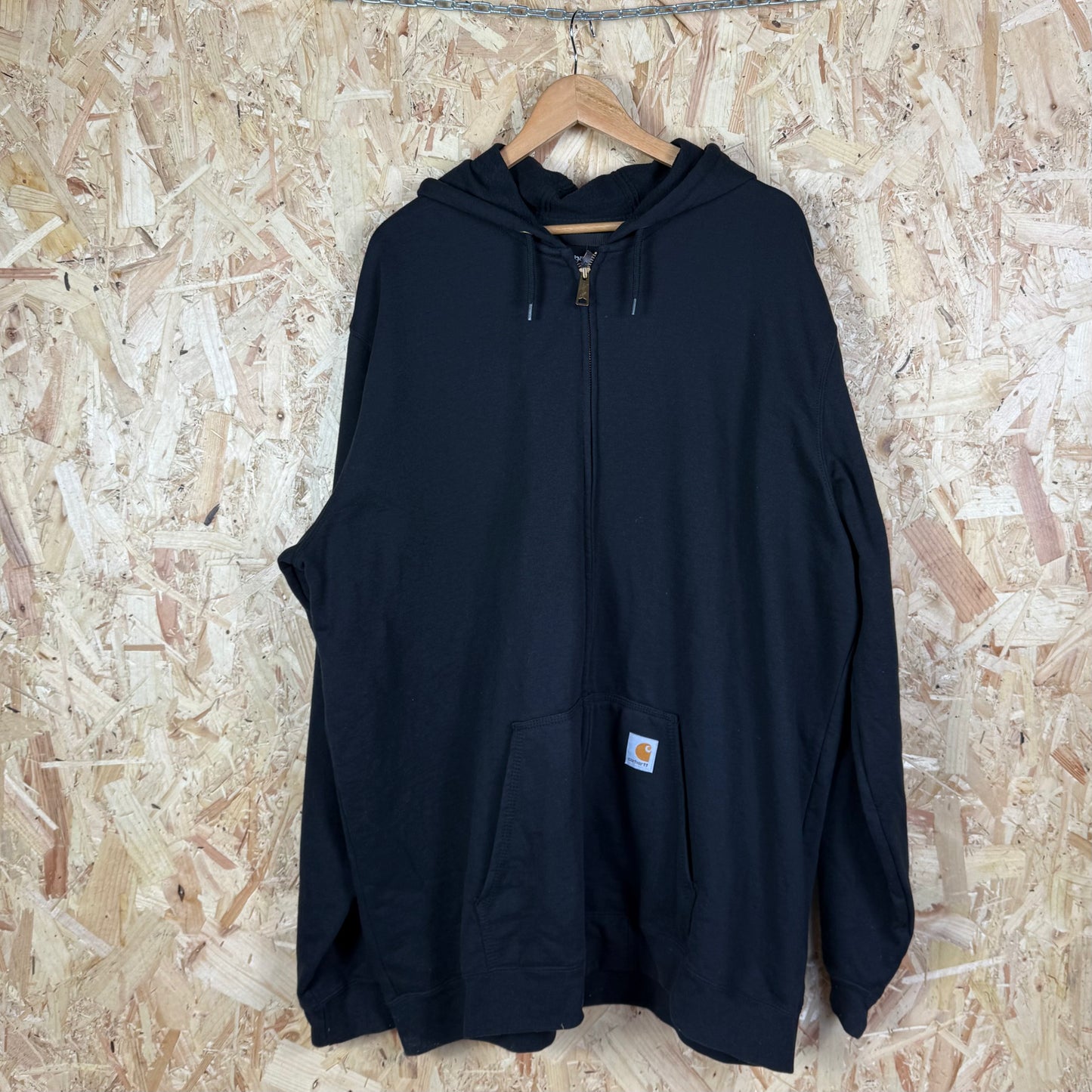Carhartt Black Full zip Hoodie 2XL