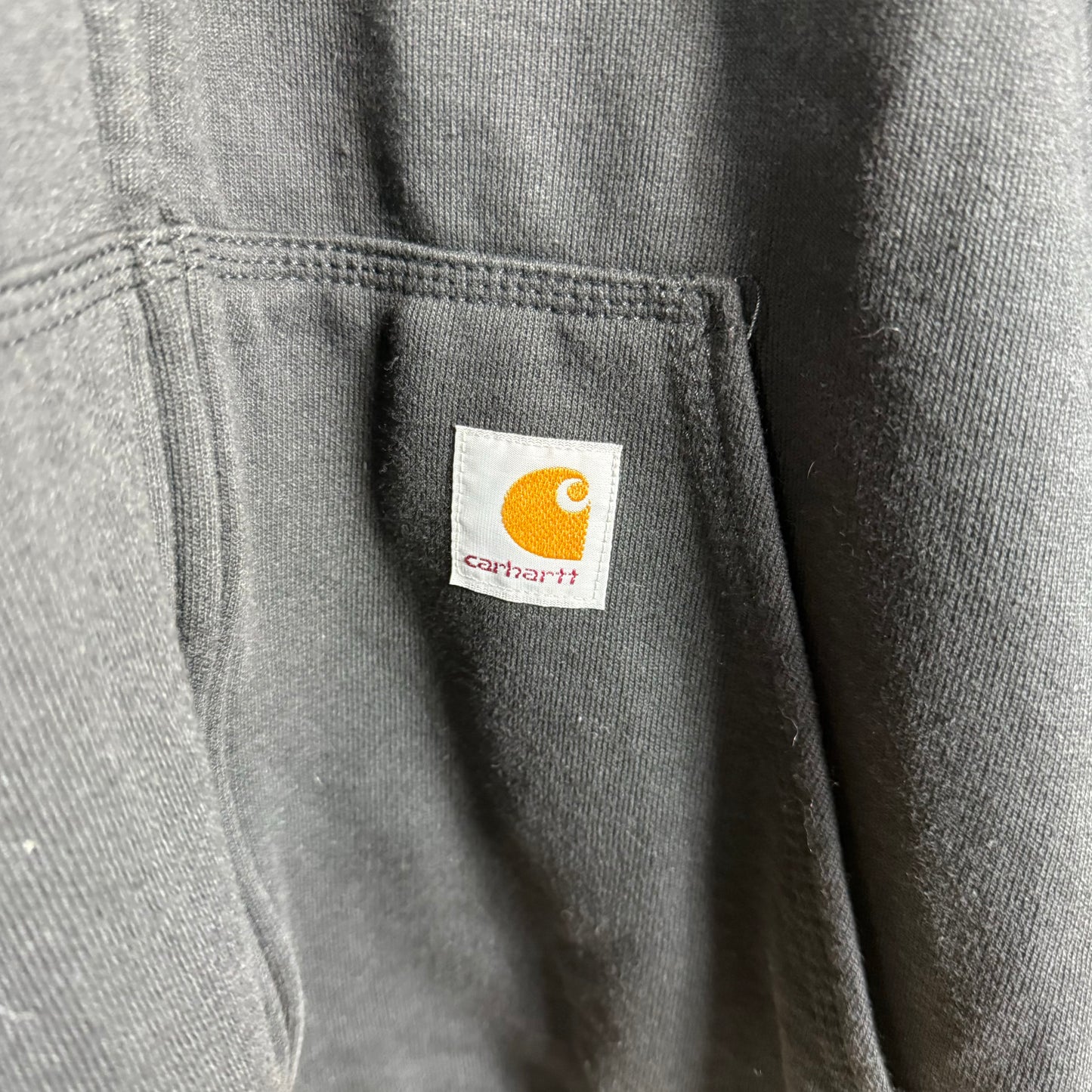 Carhartt Black Full zip Hoodie 2XL