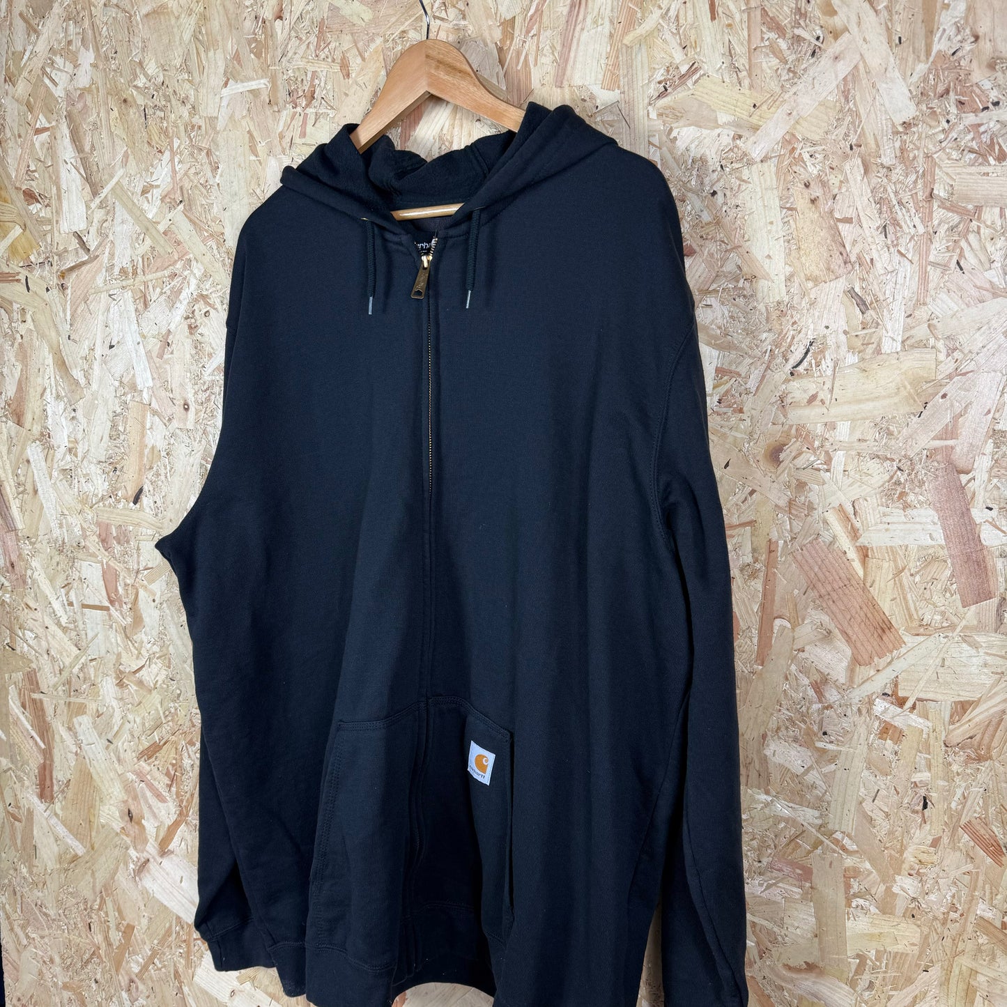Carhartt Black Full zip Hoodie 2XL
