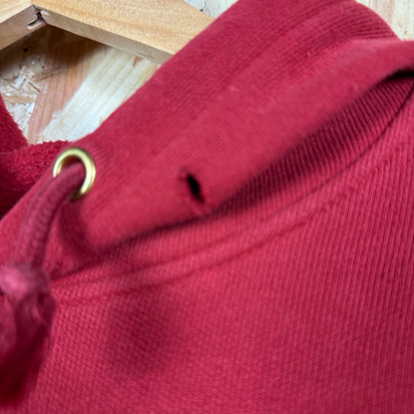 Carhartt Red Pullover Hoodie Large