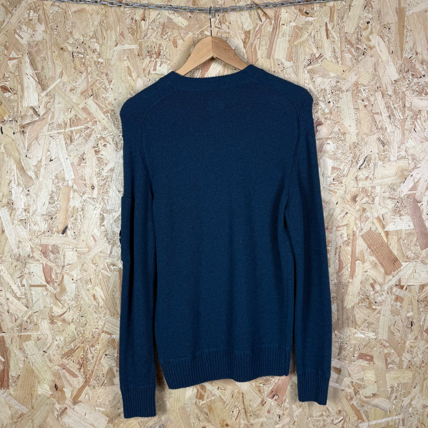 Cp Company Blue knit utility jumper Medium New with tags