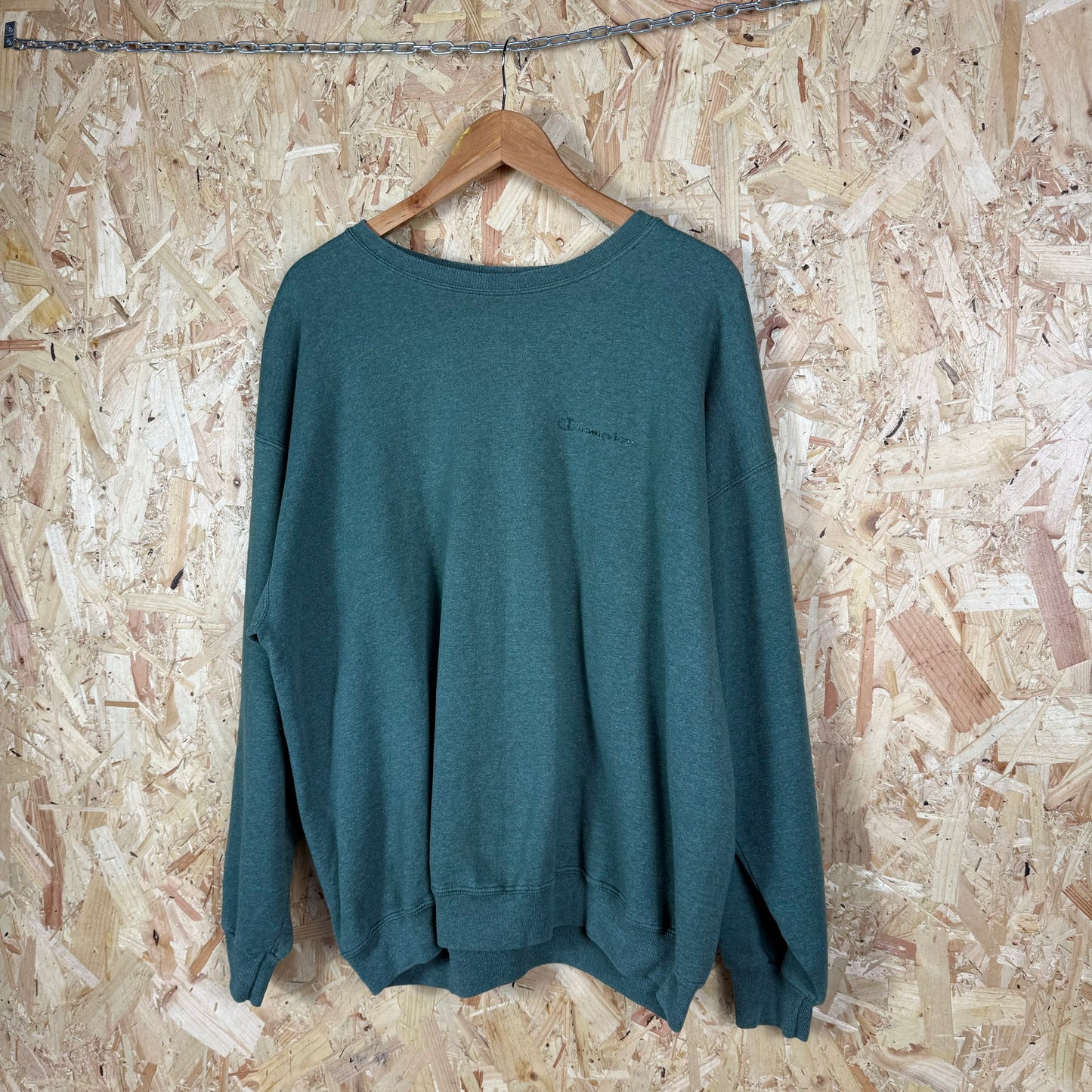 Champion Green Baggy sweatshirt XL 90s