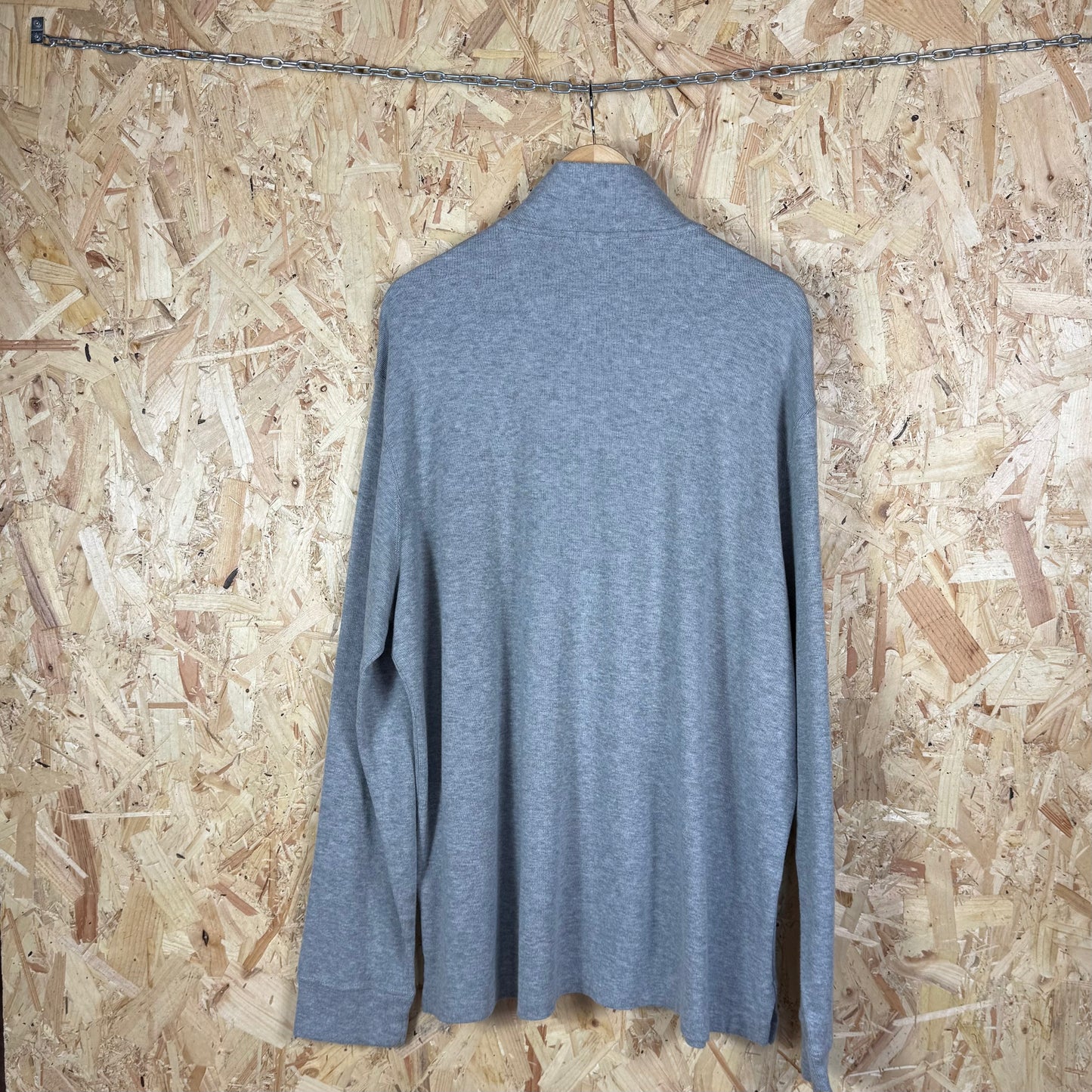 Grey Ralph Lauren quarter zip jumper XXL