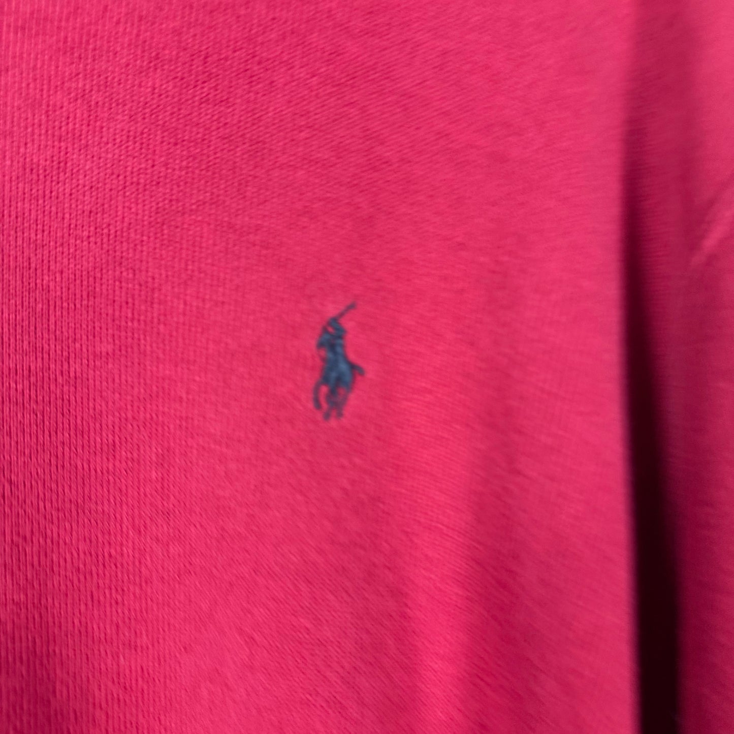 Polo ralph Lauren Dark red quarter zip XXL