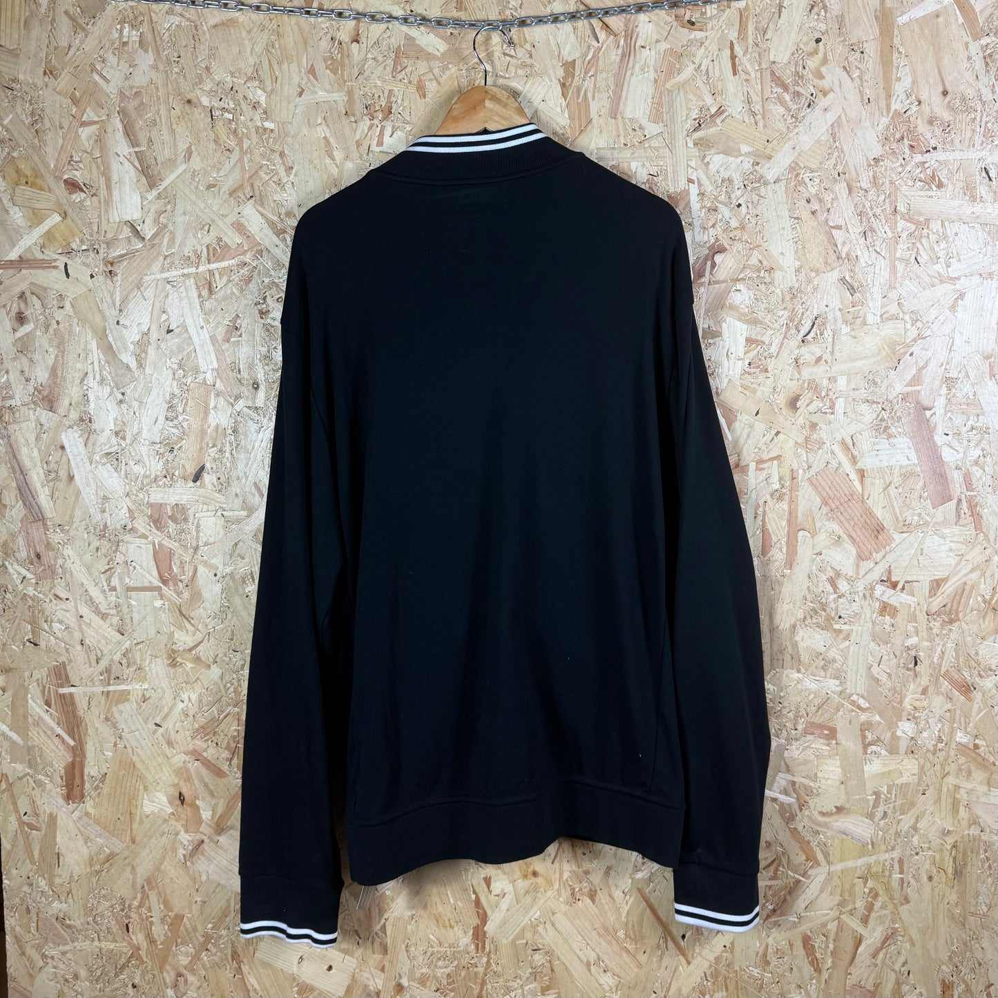 Polo ralph lauren Black full zip jumper XXL