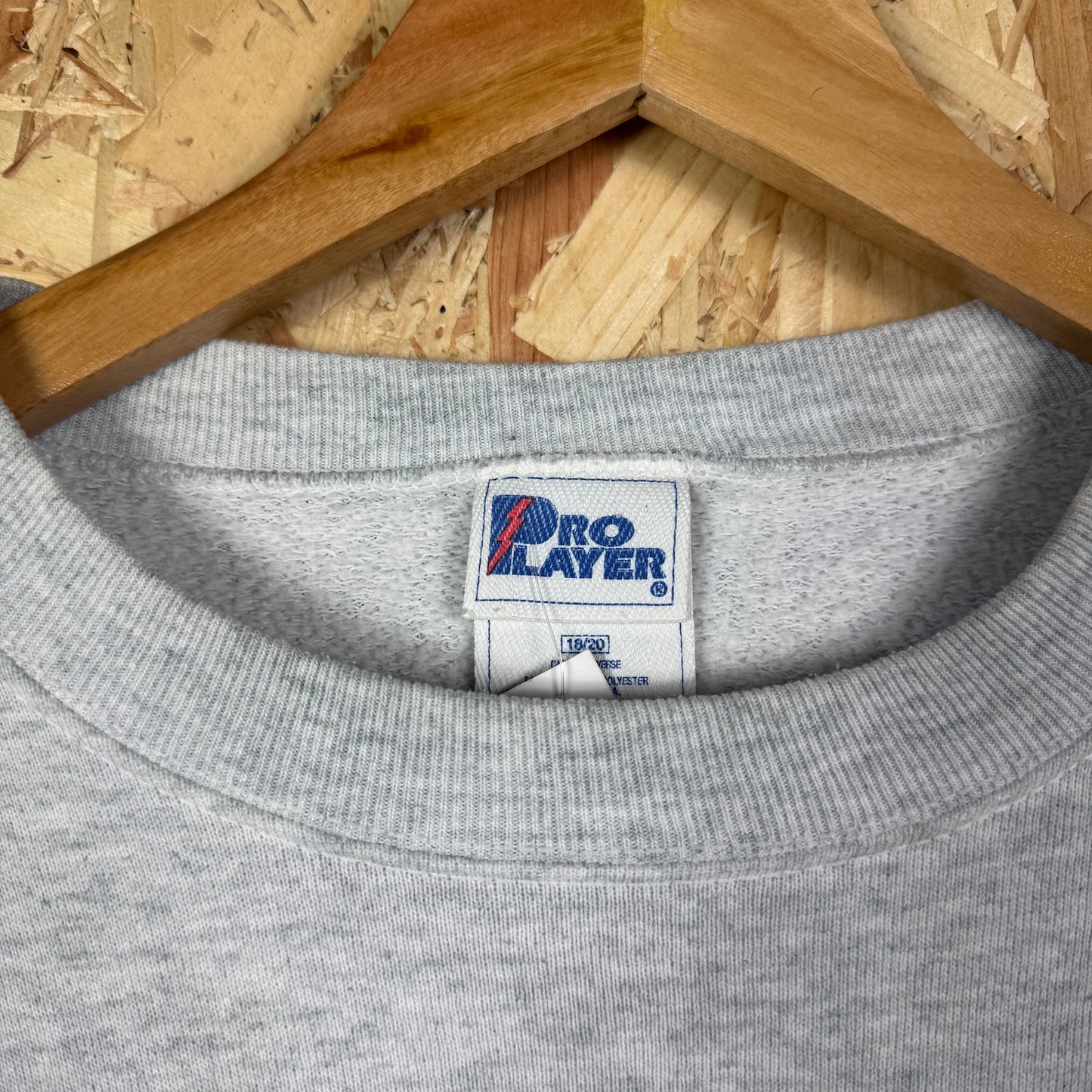 Carolina Panthers Graphic sweatshirt 90s Grey Medium