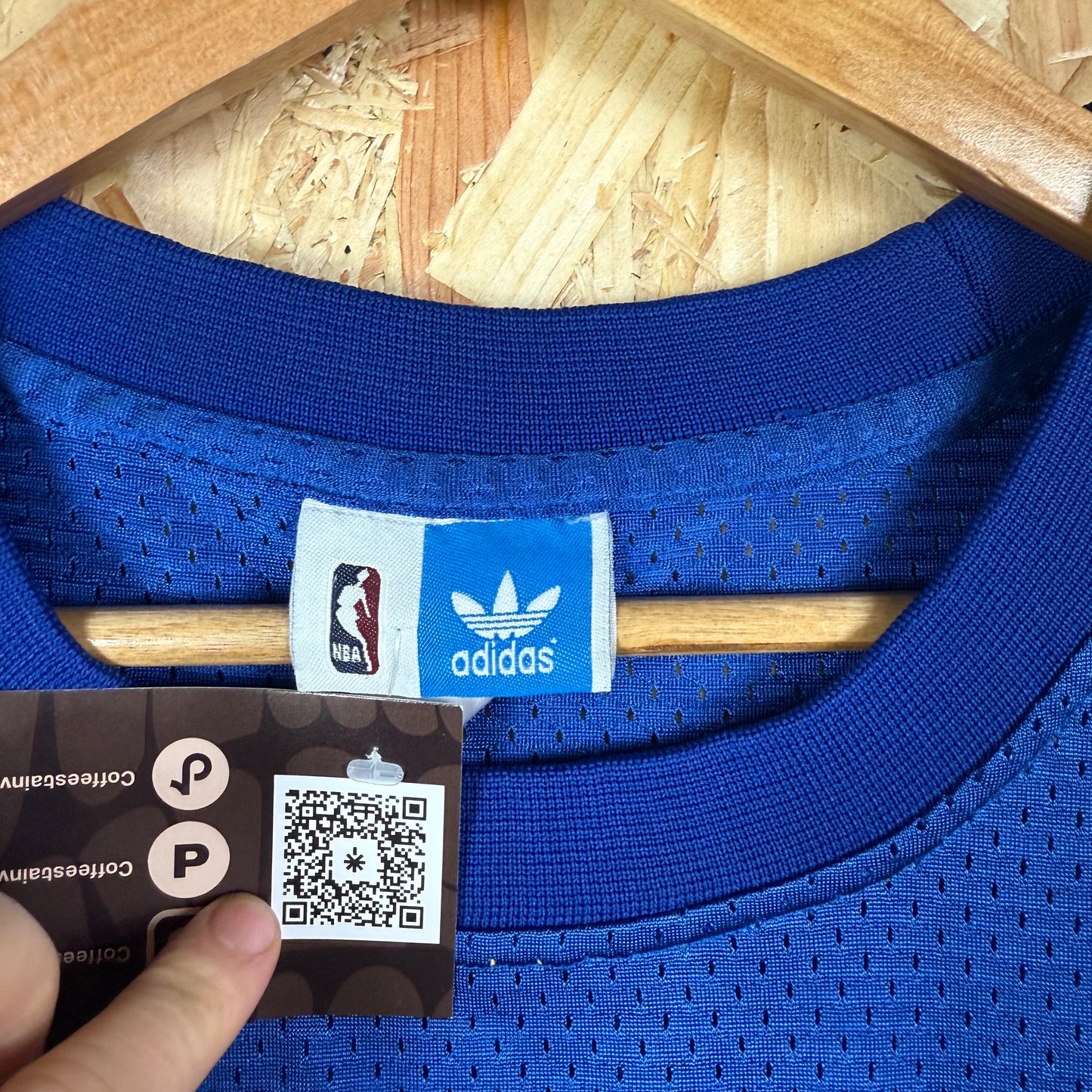 Atlanta basketball jersey adidas XL Blue green