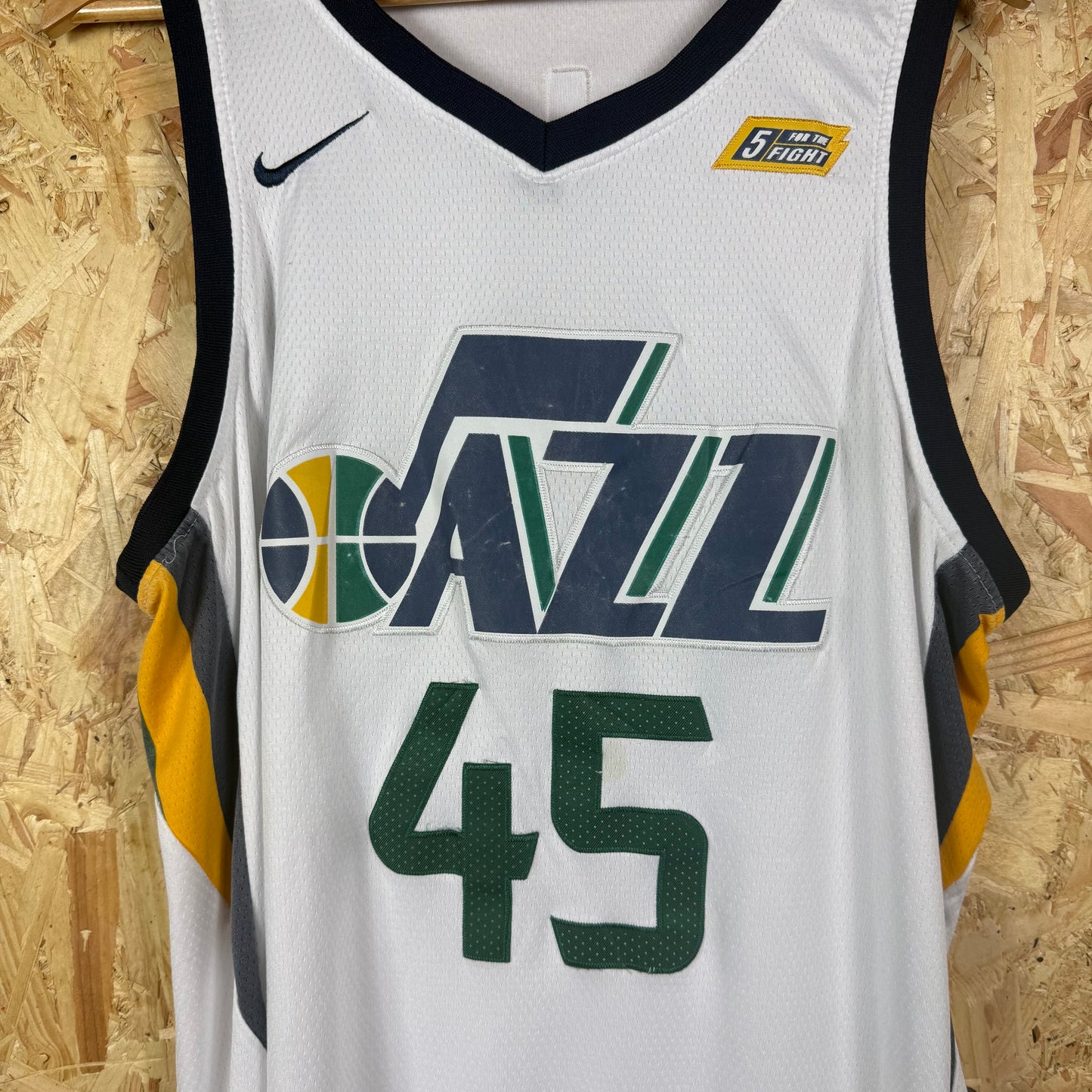 Utah Jazz Basketball jersey white Nike Large