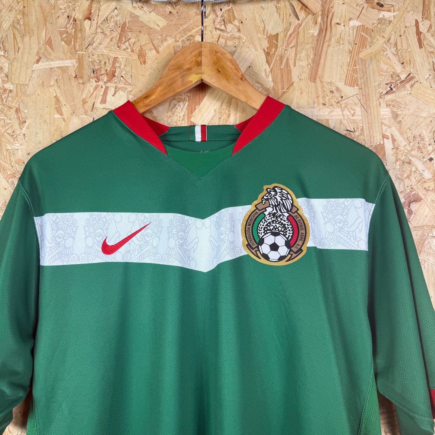 Mexico 2006/07 Home football shirt Nike Large