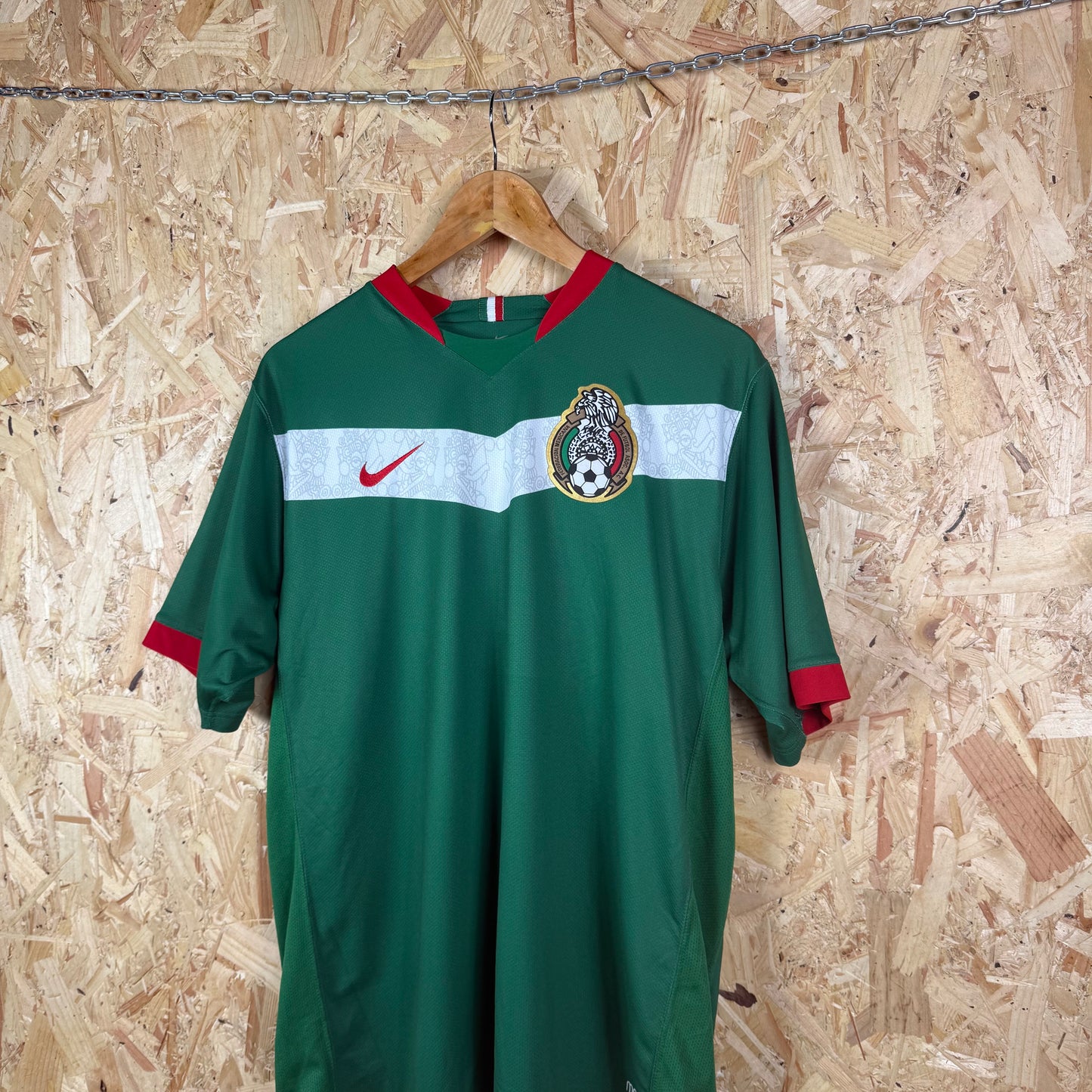 Mexico 2006/07 Home football shirt Nike Large