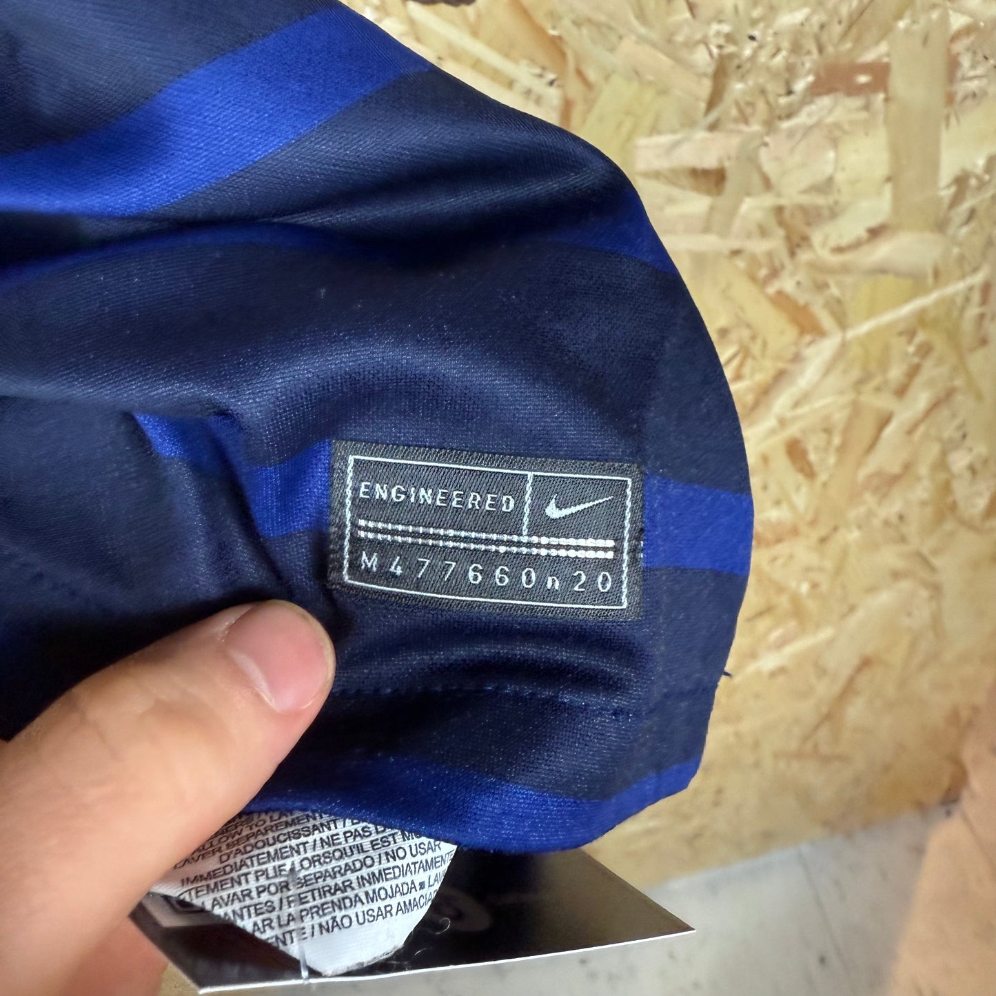 France 2020/21 Home football shirt Nike navy blue Small