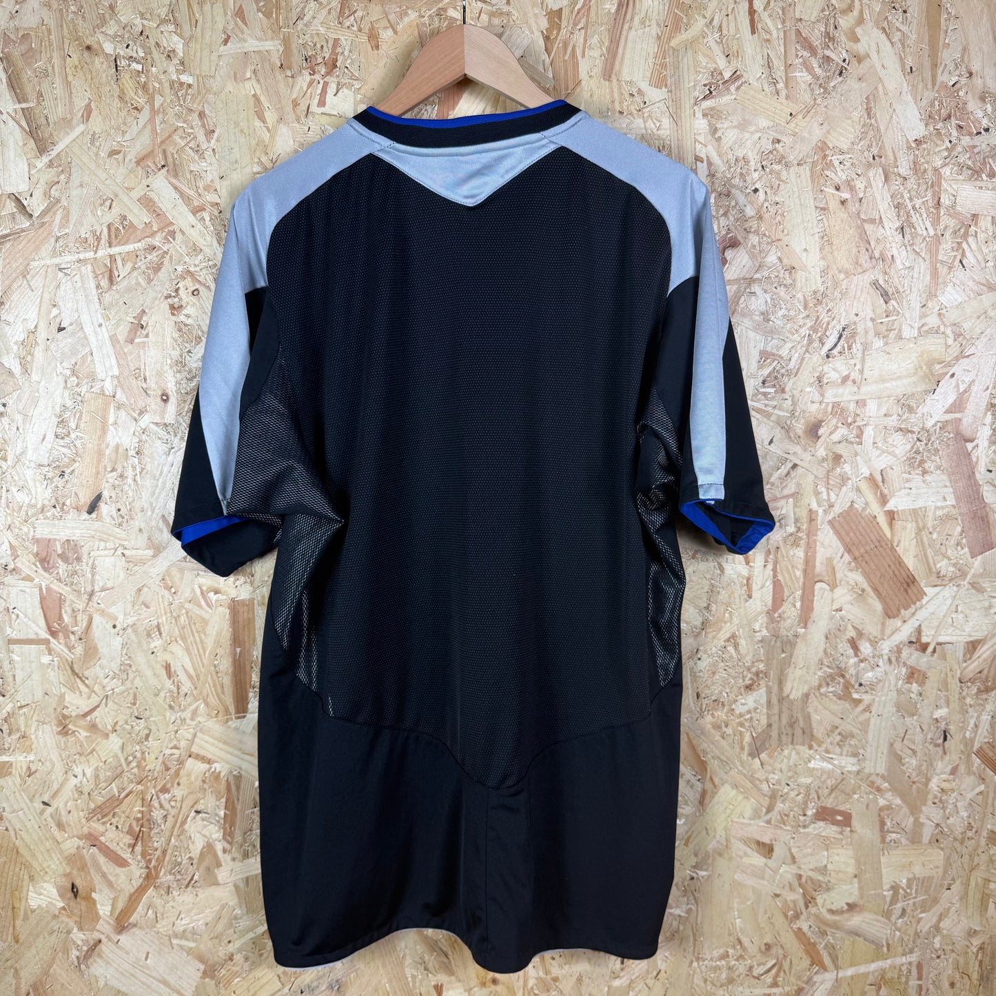 Chelsea 2004/05 away football shirt Black umbro Large