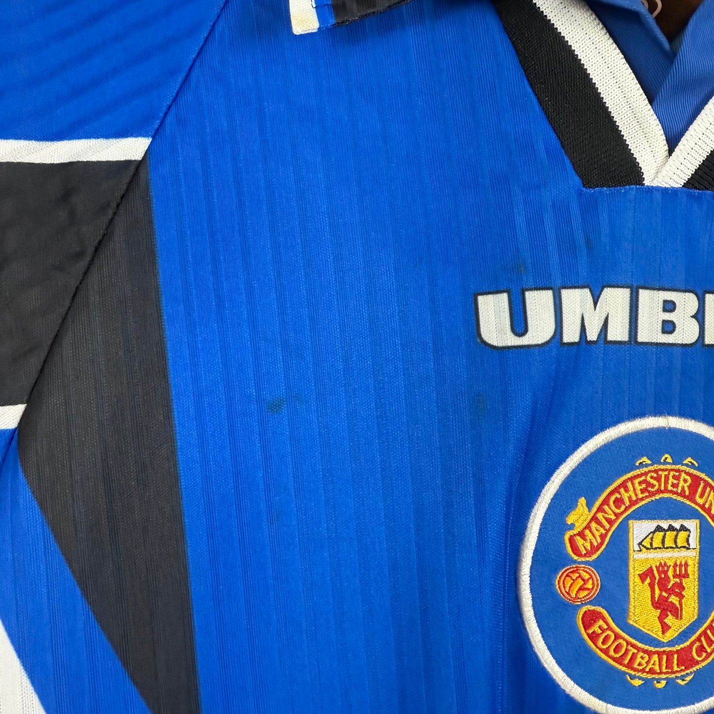 Manchester united 1996/97 Third Football shirt umbro Large