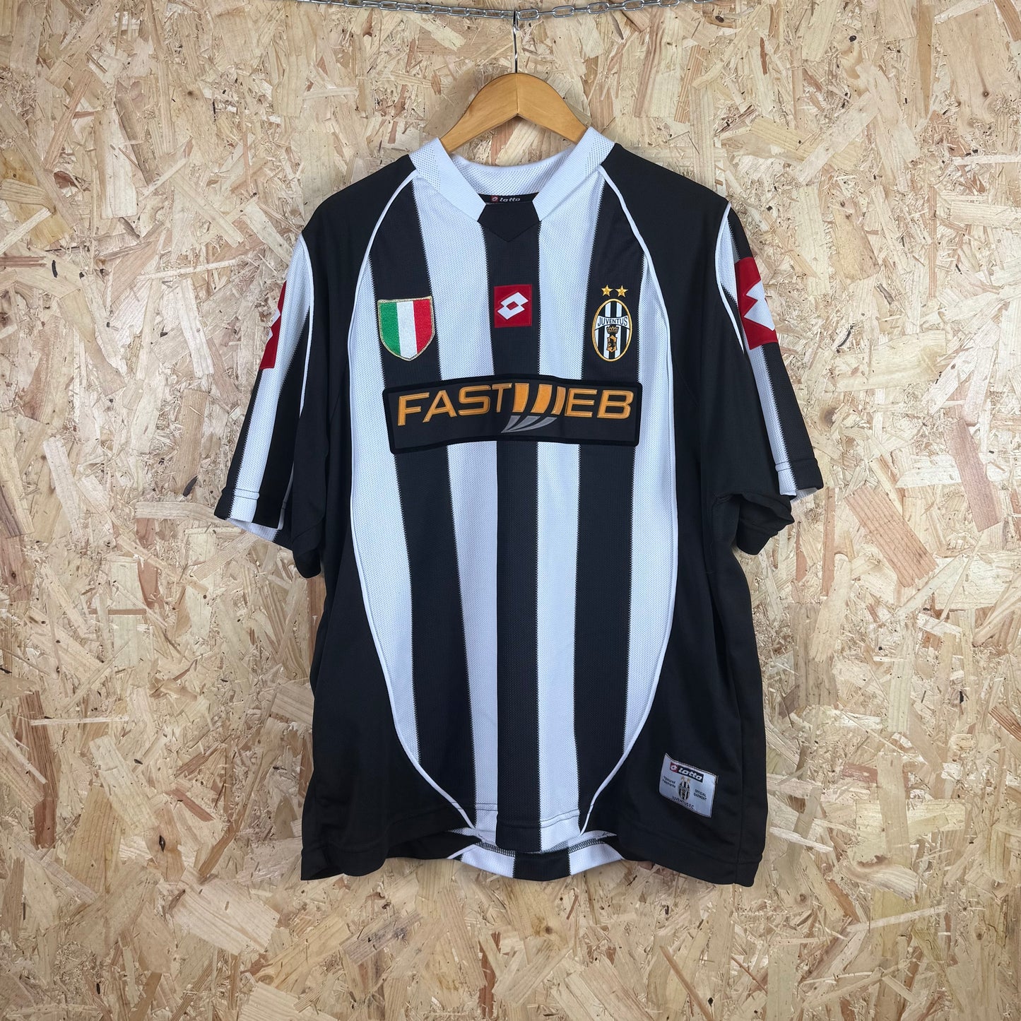 Juventus 2002/03 Home football shirt Lotto XL