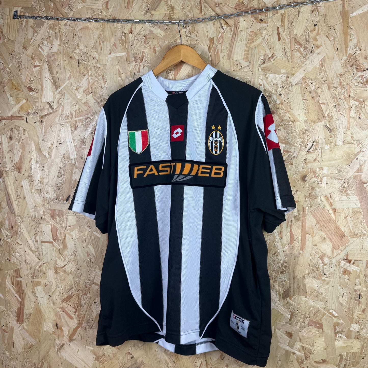 Juventus 2002/03 Home football shirt Lotto XL