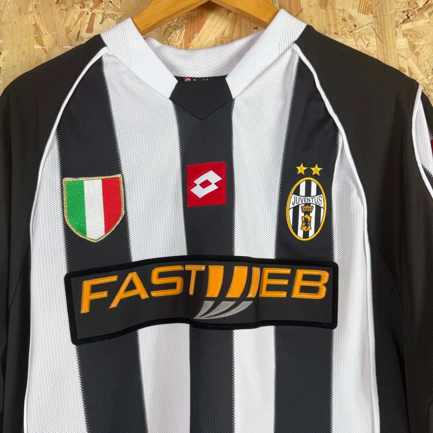 Juventus 2002/03 Home football shirt Lotto XL