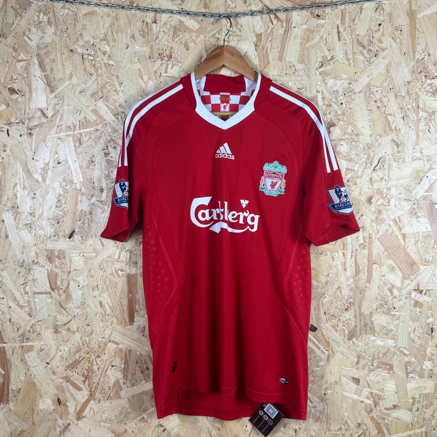 Liverpool 2008/09 Home football shirt Torres Medium