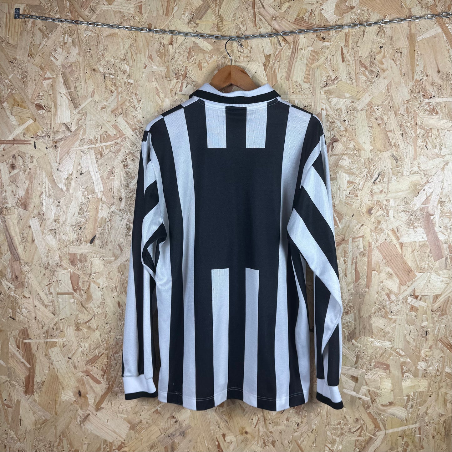 Juventus 1995/96 Home long sleeve football shirt Large Kappa