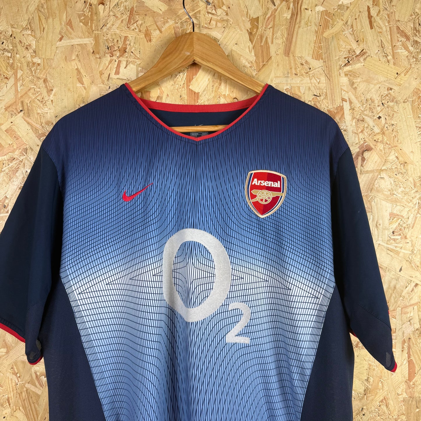 Arsenal 2002/03 away football shirt nike Large
