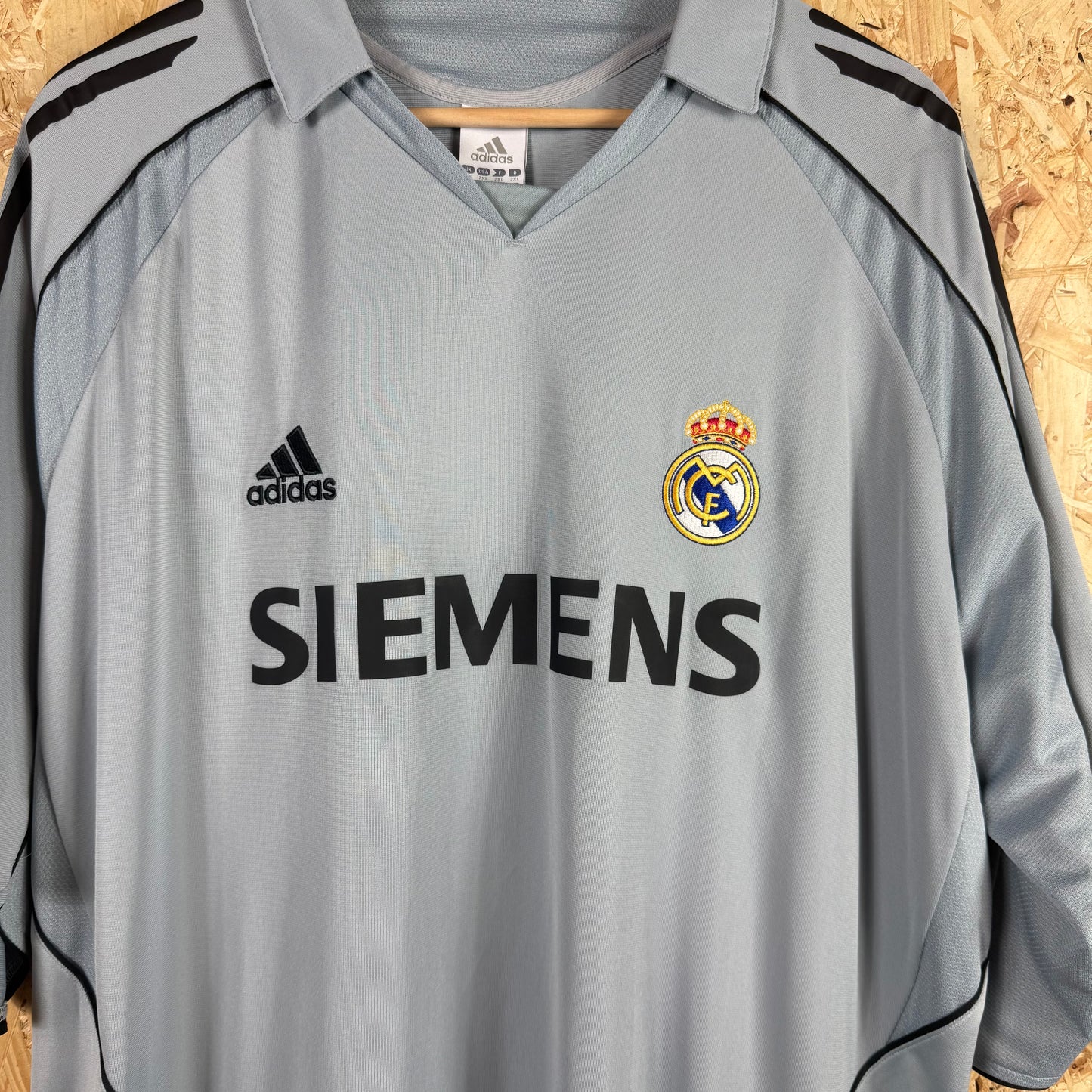 Real madrid 2005/06 Third shirt 2XL adidas grey