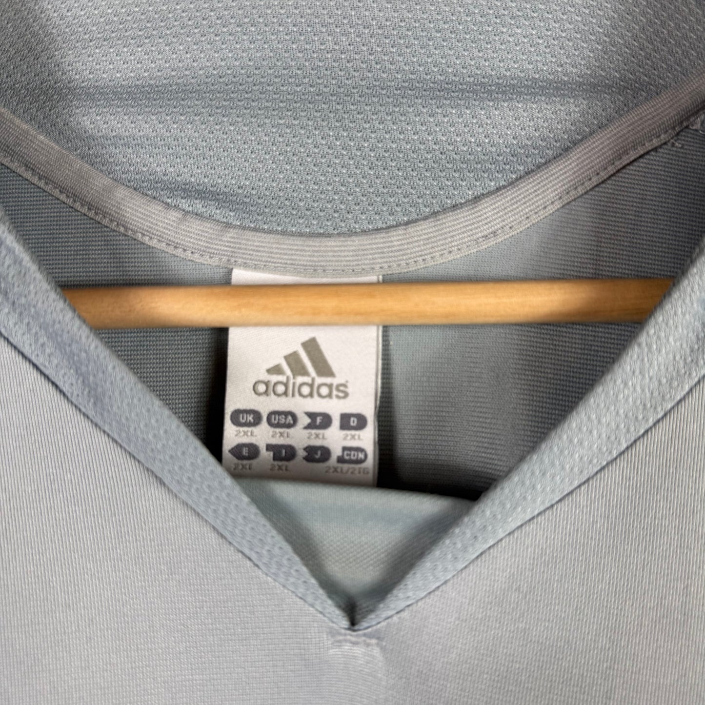 Real madrid 2005/06 Third shirt 2XL adidas grey
