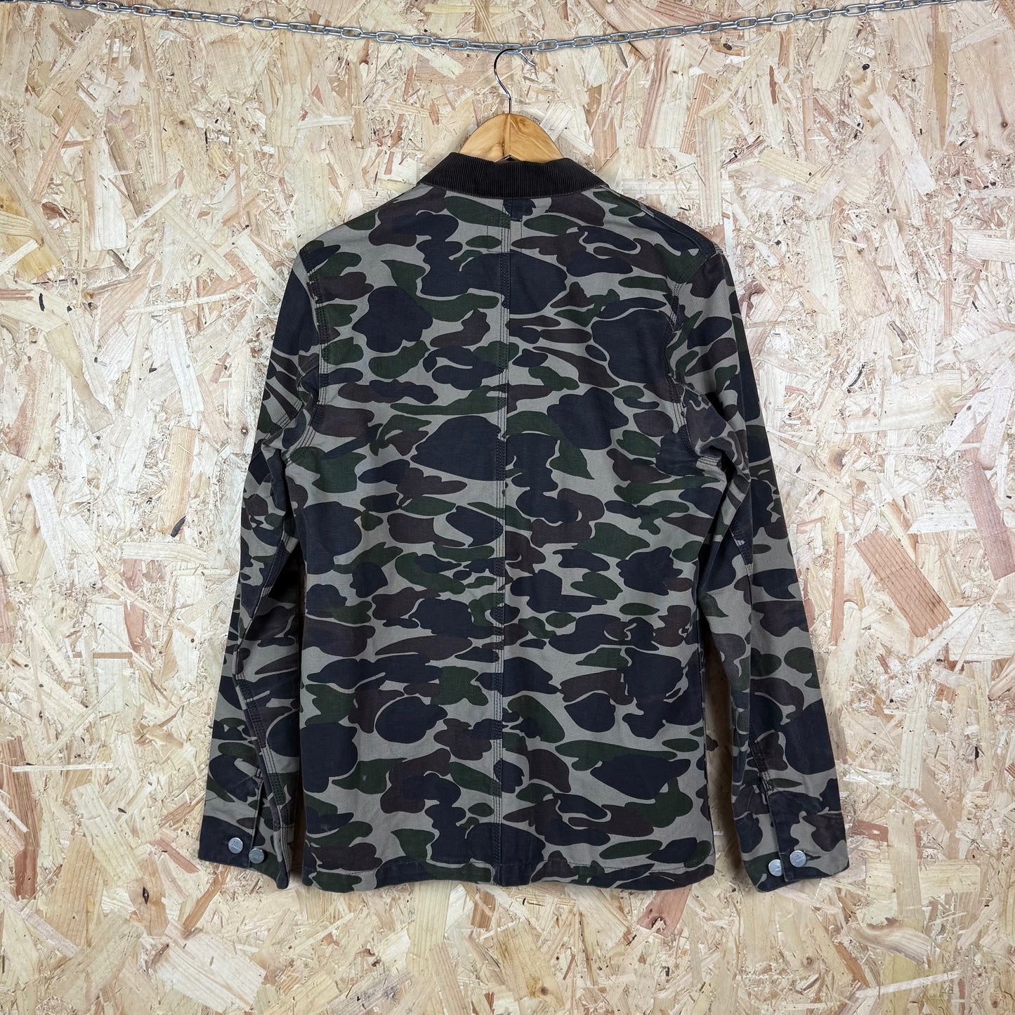 Carhartt Camouflage light canvas jacket Large