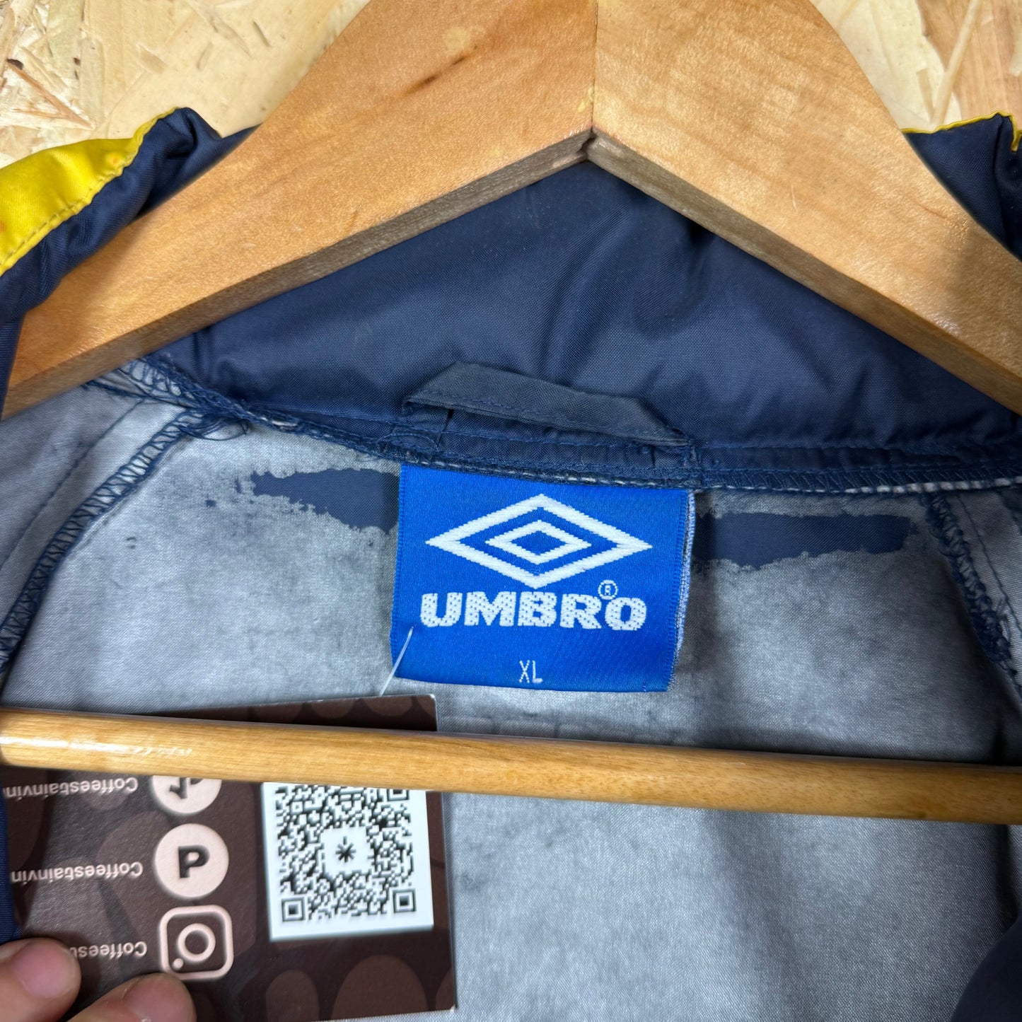 Vintage lightweight umbro rain jacket multicolour XL