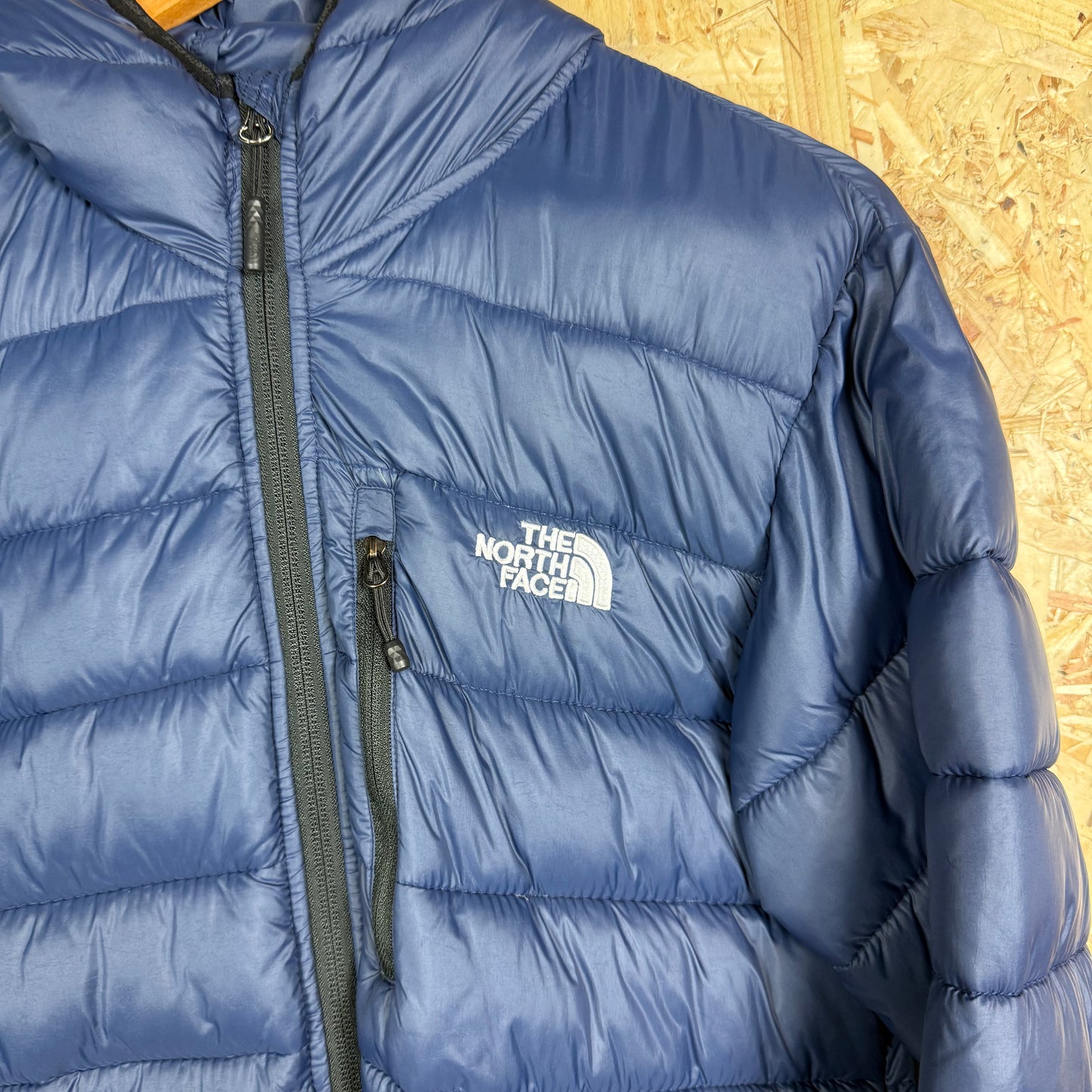 The north face hooded puffer jacket Blue Small